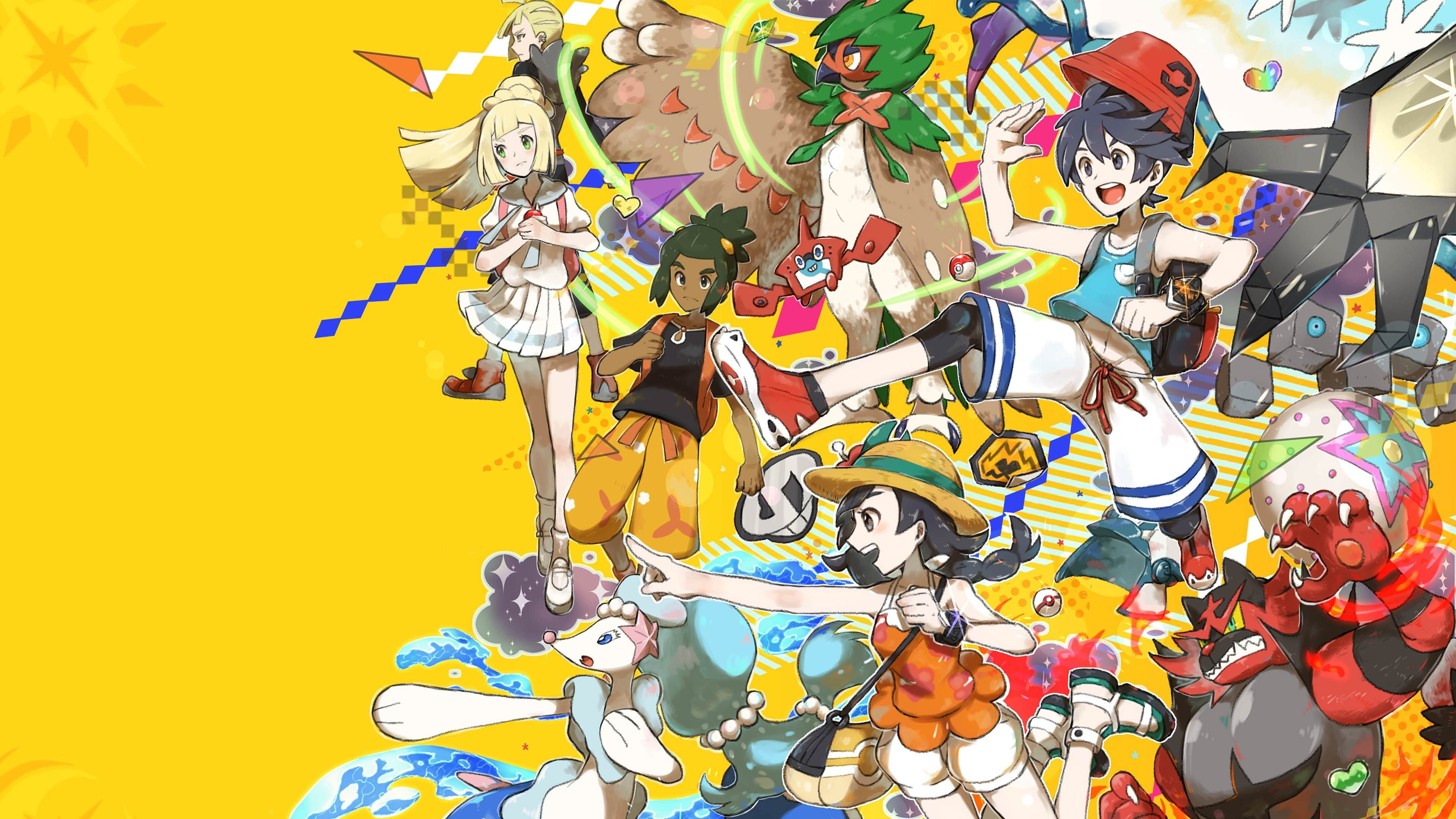 3840x2160 Pokemon Sun and Moon Wallpapers Top Free Pokemon Sun and Moon Backgrounds | Pokemon sun, Pokemon, Pokemon m