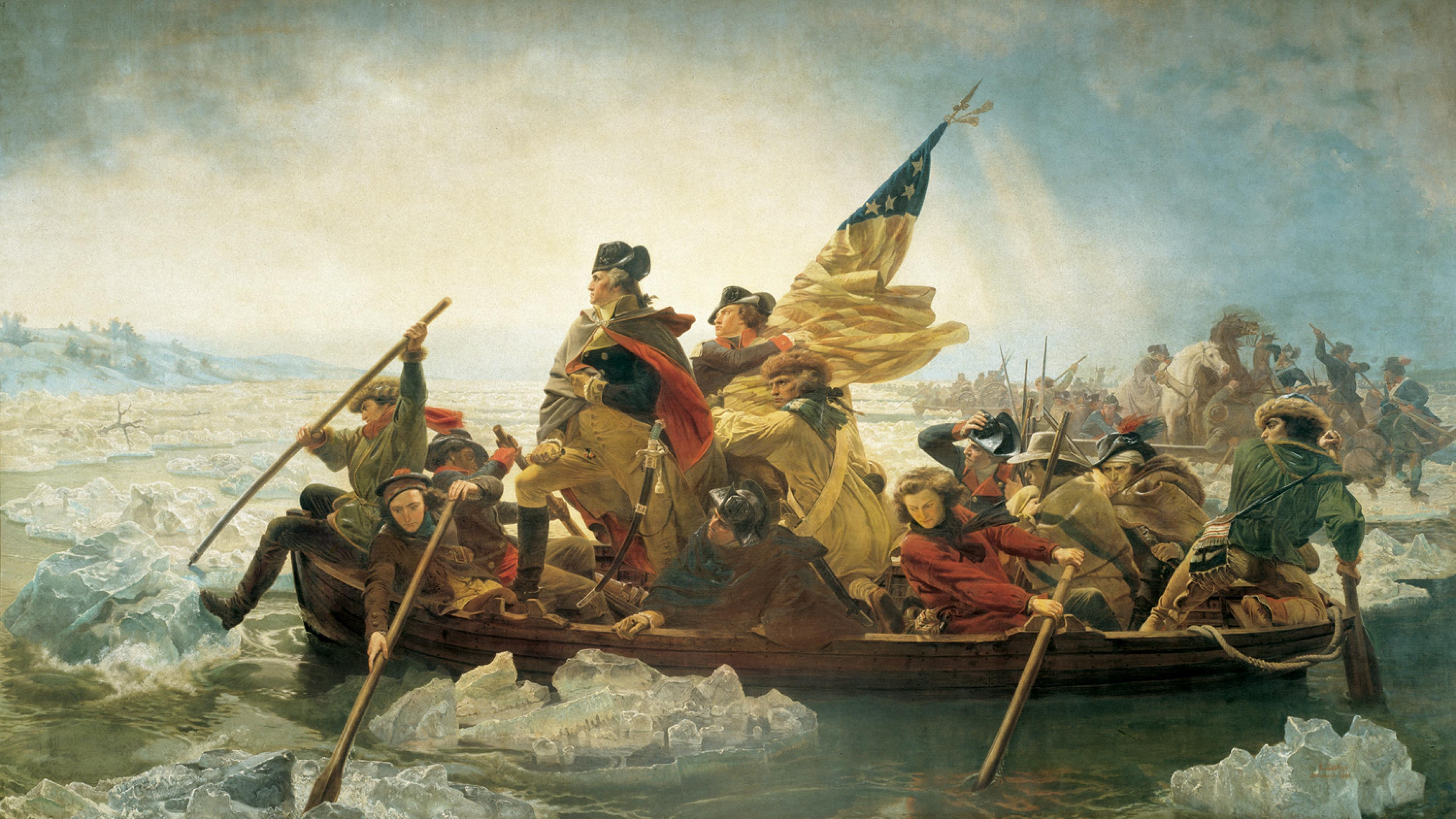 3840x2160 George Washington's Crossing Of The Delaware River Wallpapers Wallpaper Cave