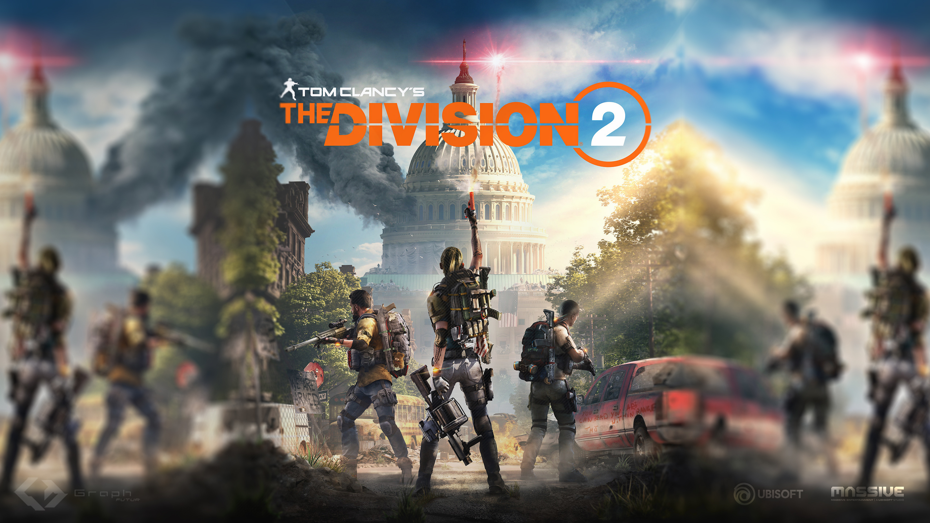 3840x2160 The Division 2 Agents White House 4K Wallpaper #6