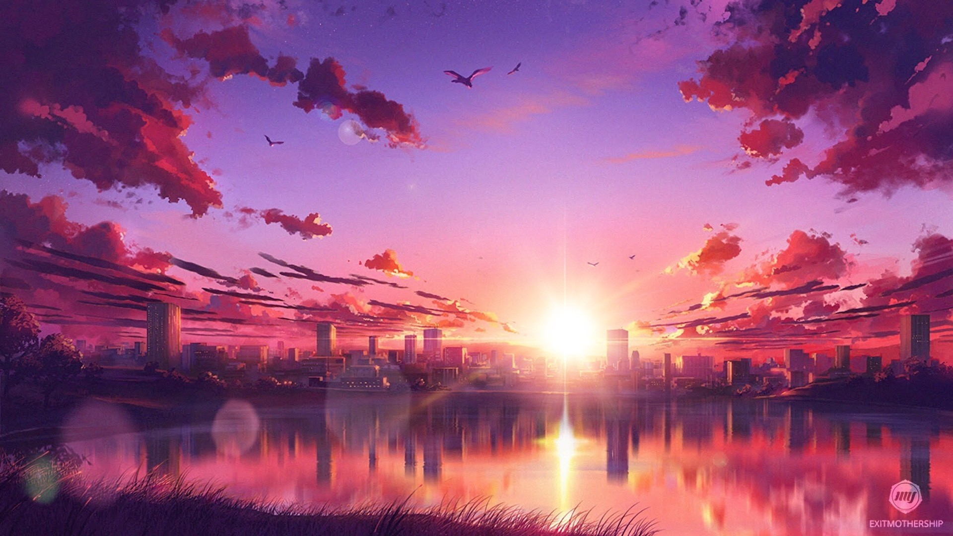 1920x1080 28 Anime Scenery Wallpapers Wallpaperboat