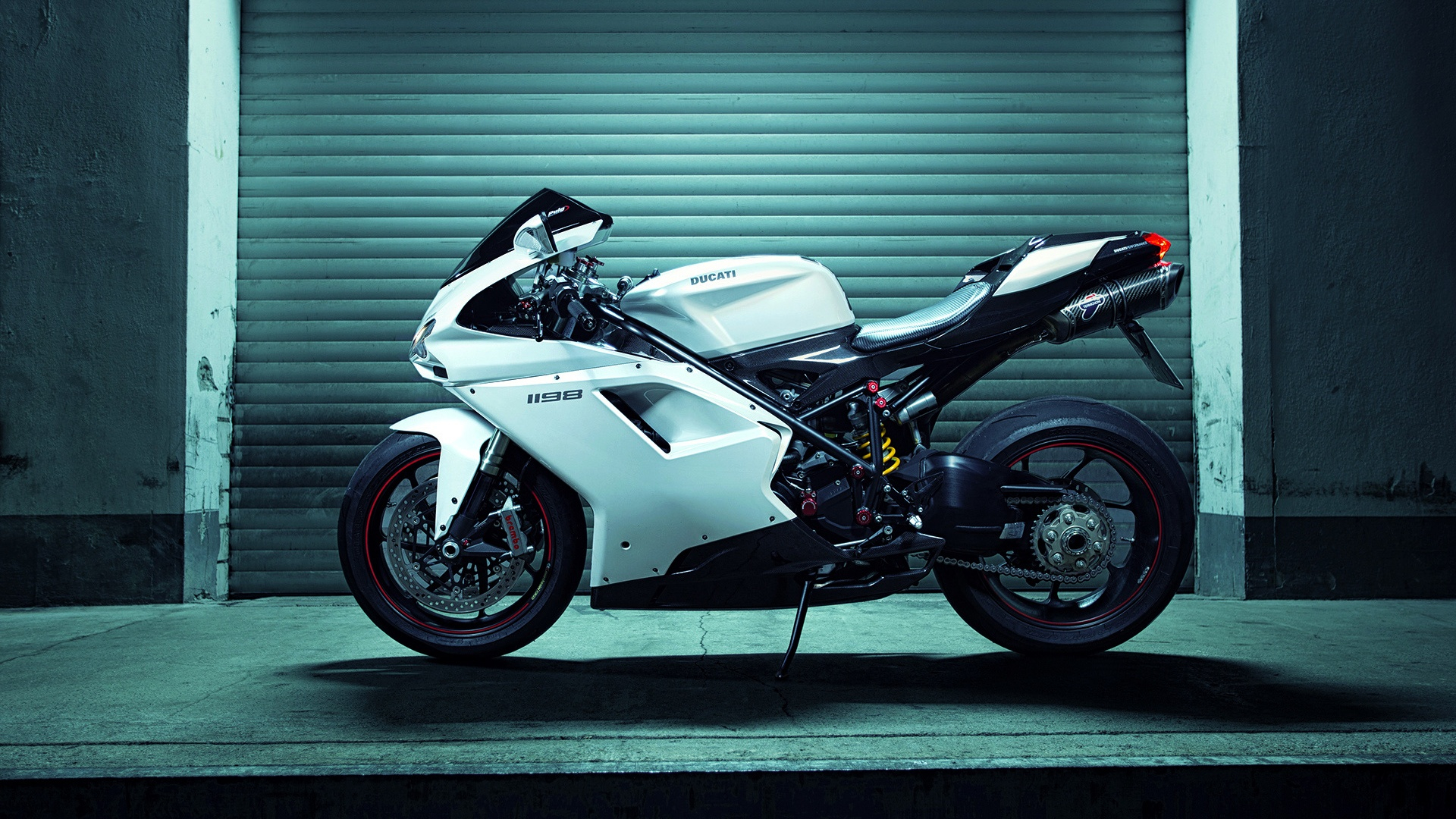 1920x1080 Wallpaper : Ducati, superbike, motorcycle, Garage, lights, vehicle Driges 1780611 HD Wallpapers