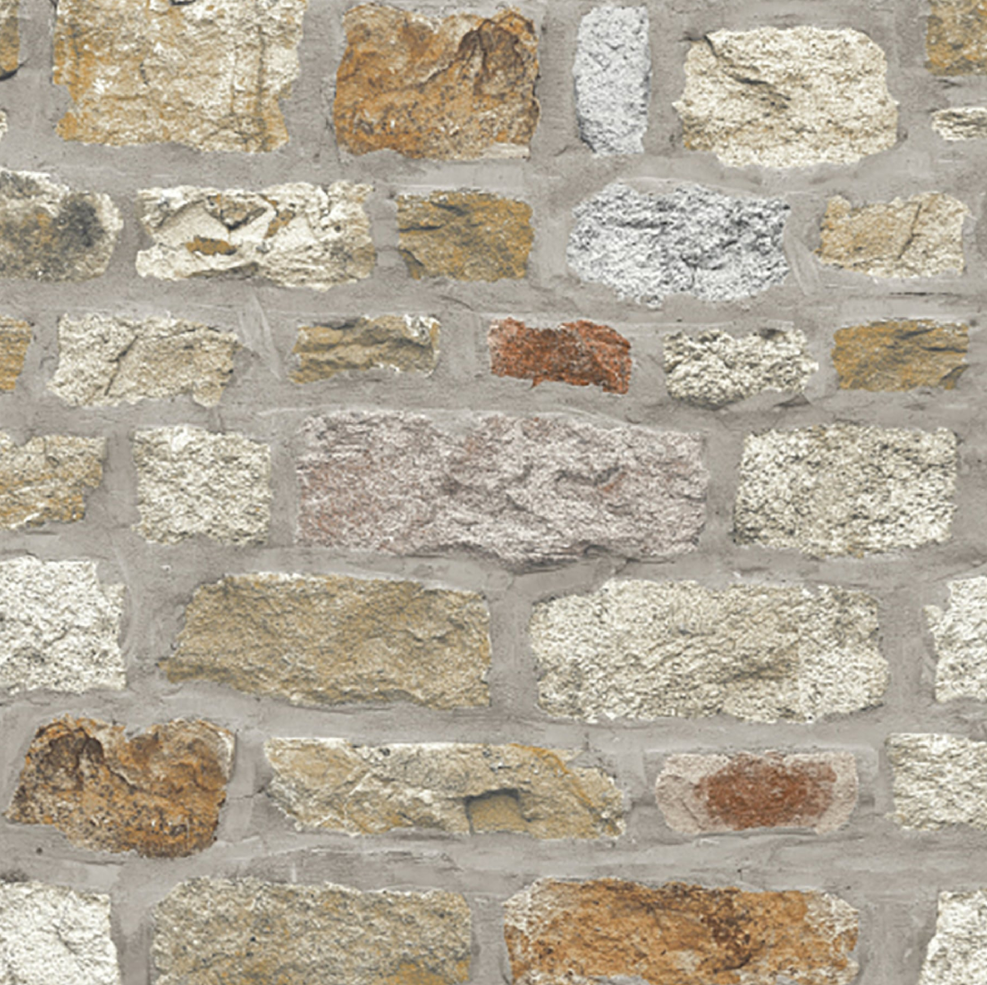 2000x1996 ArthouseCountry Stone Wallpaper in the Wallpaper department at