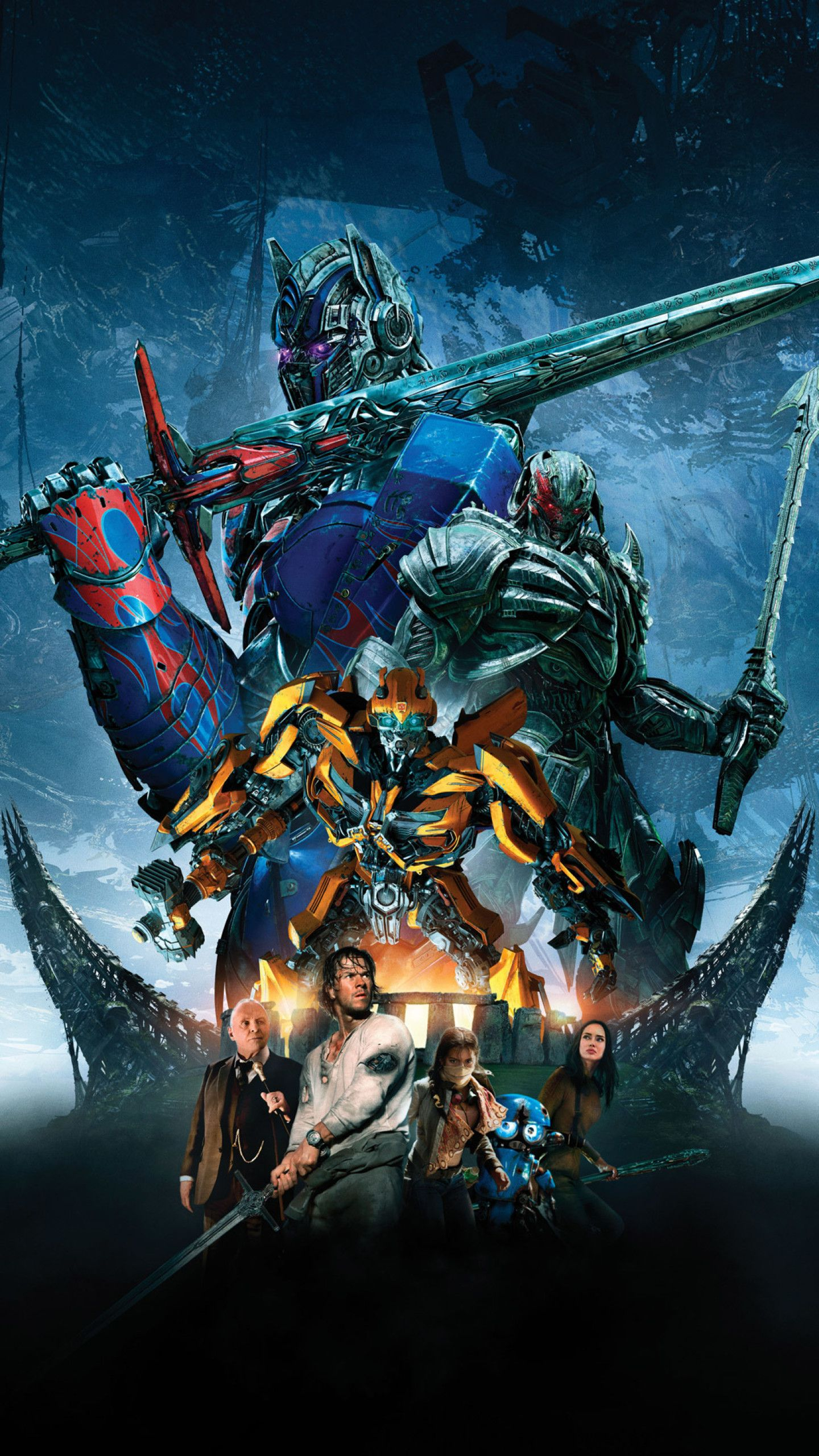 1440x2560 Transformers The Last Knight Bumblebee Megatron Optimus Prime 4k 5k In Resolution | Transformers prime, Arte del c&Atilde;&sup3;mic de batman, Transformers 4