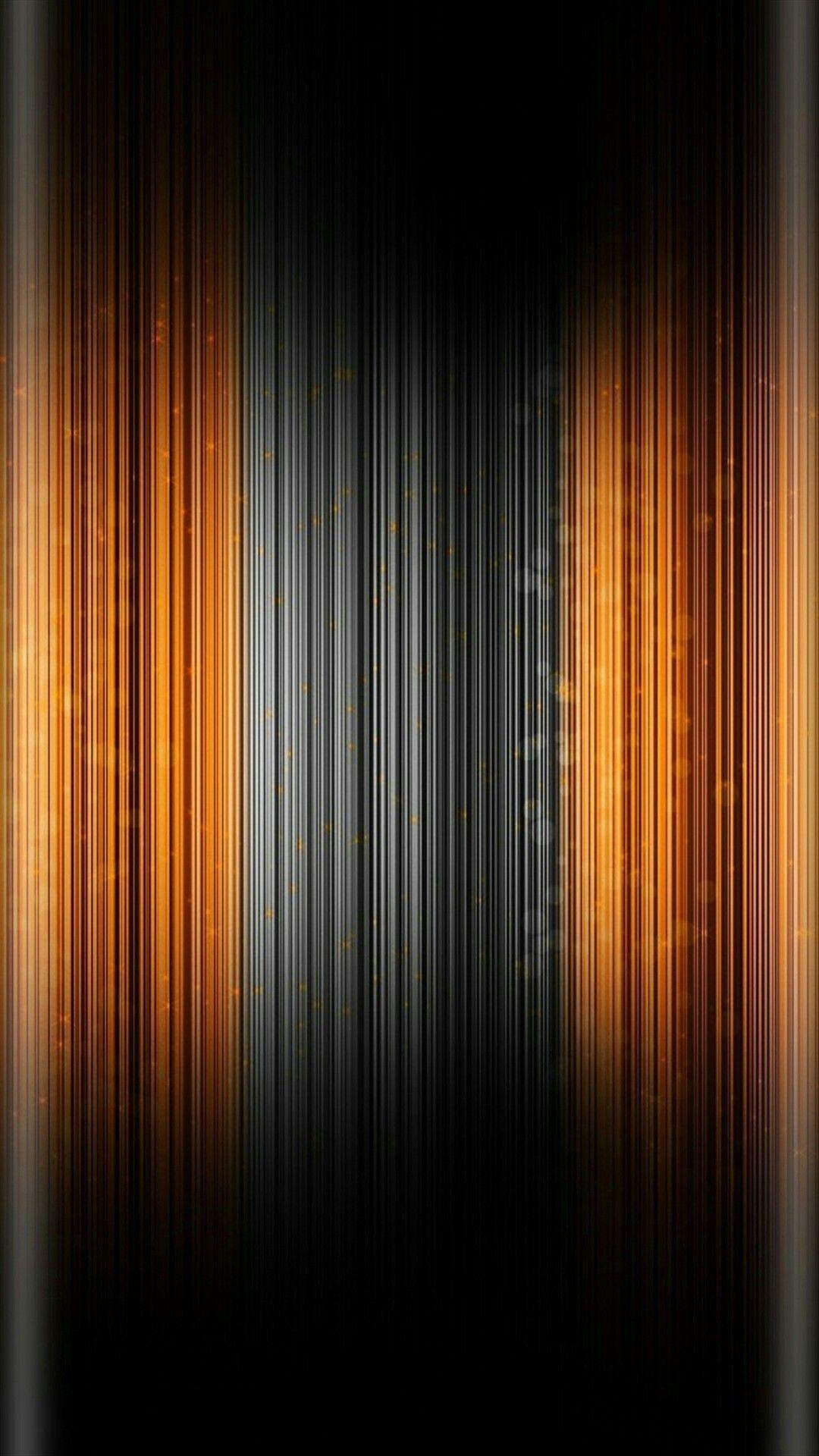 1080x1920 Orange And Black Gradient Wallpapers