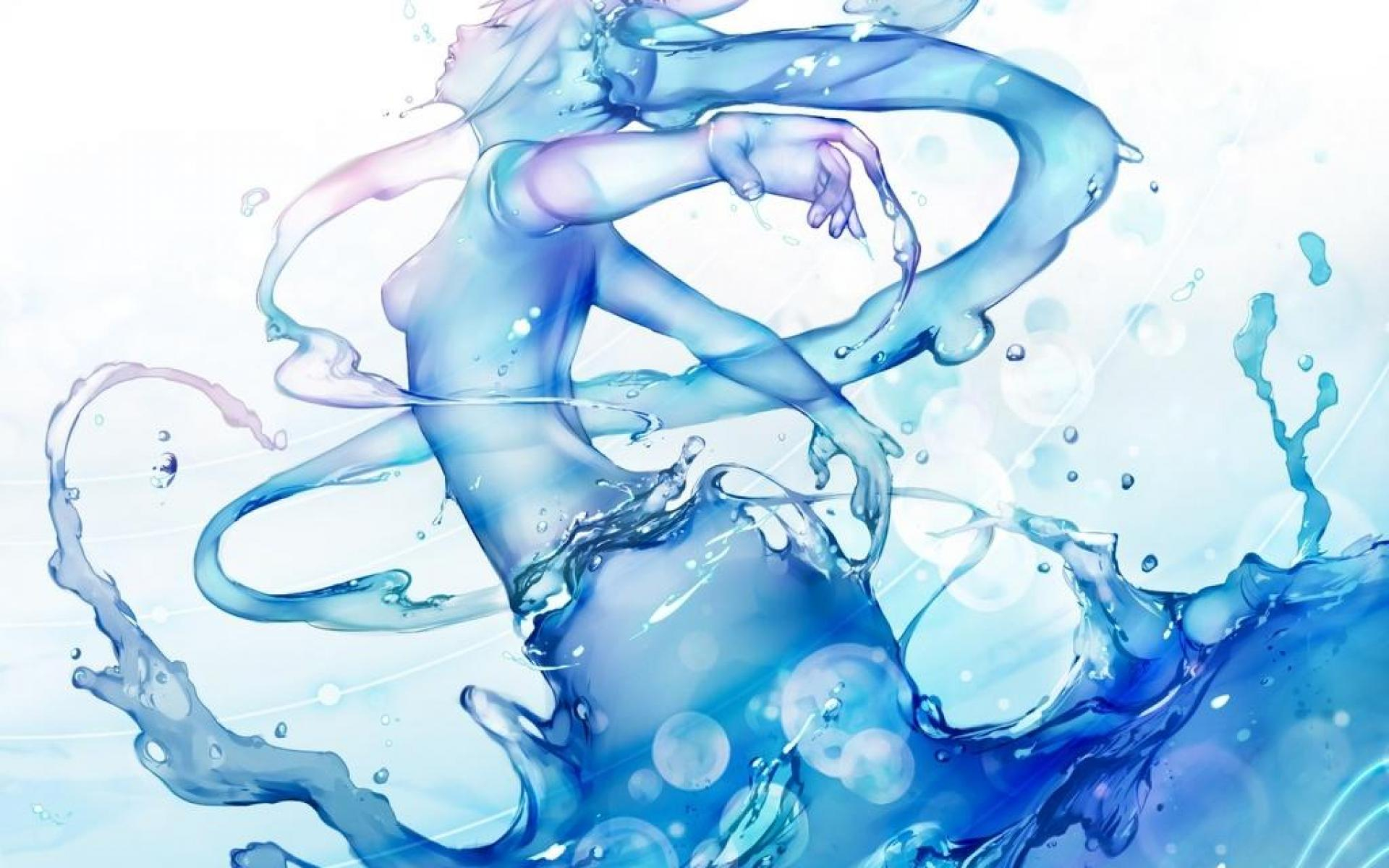 1920x1200 47+] Water Girl Wallpaper
