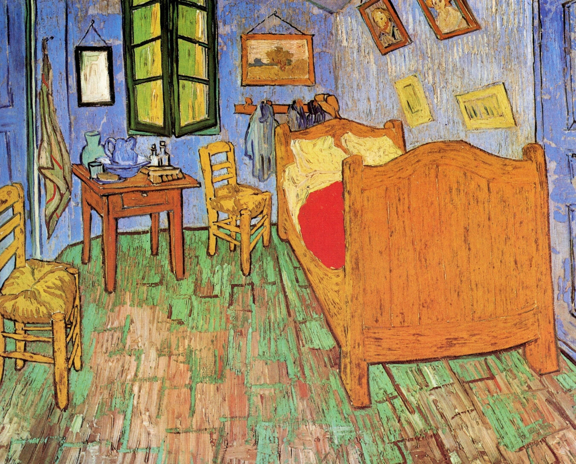 1920x1549 Download Van Gogh Bedroom In Arles Wallpaper