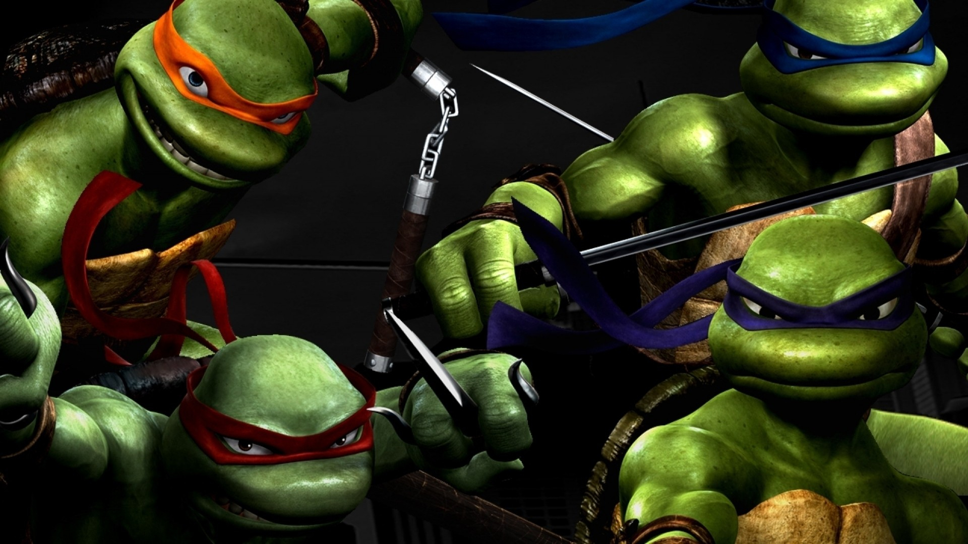 1920x1080 Teenage Mutant Ninja Turtles HD wallpaper | anime | Wallpaper Better
