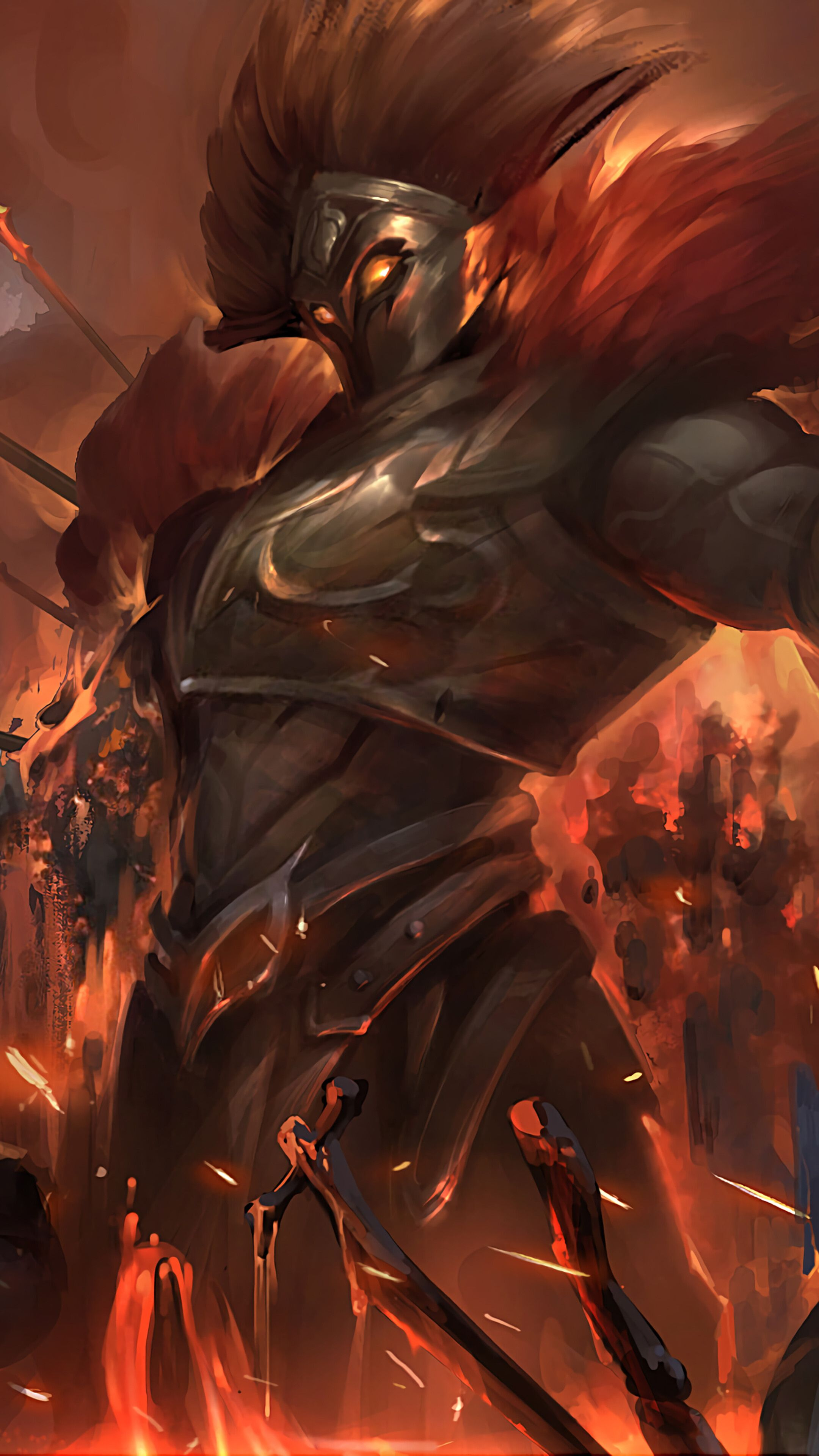 2160x3840 Pin by Yox on League of wallpaper | Pantheon league of legends, Champions league of legends, League of legends characters