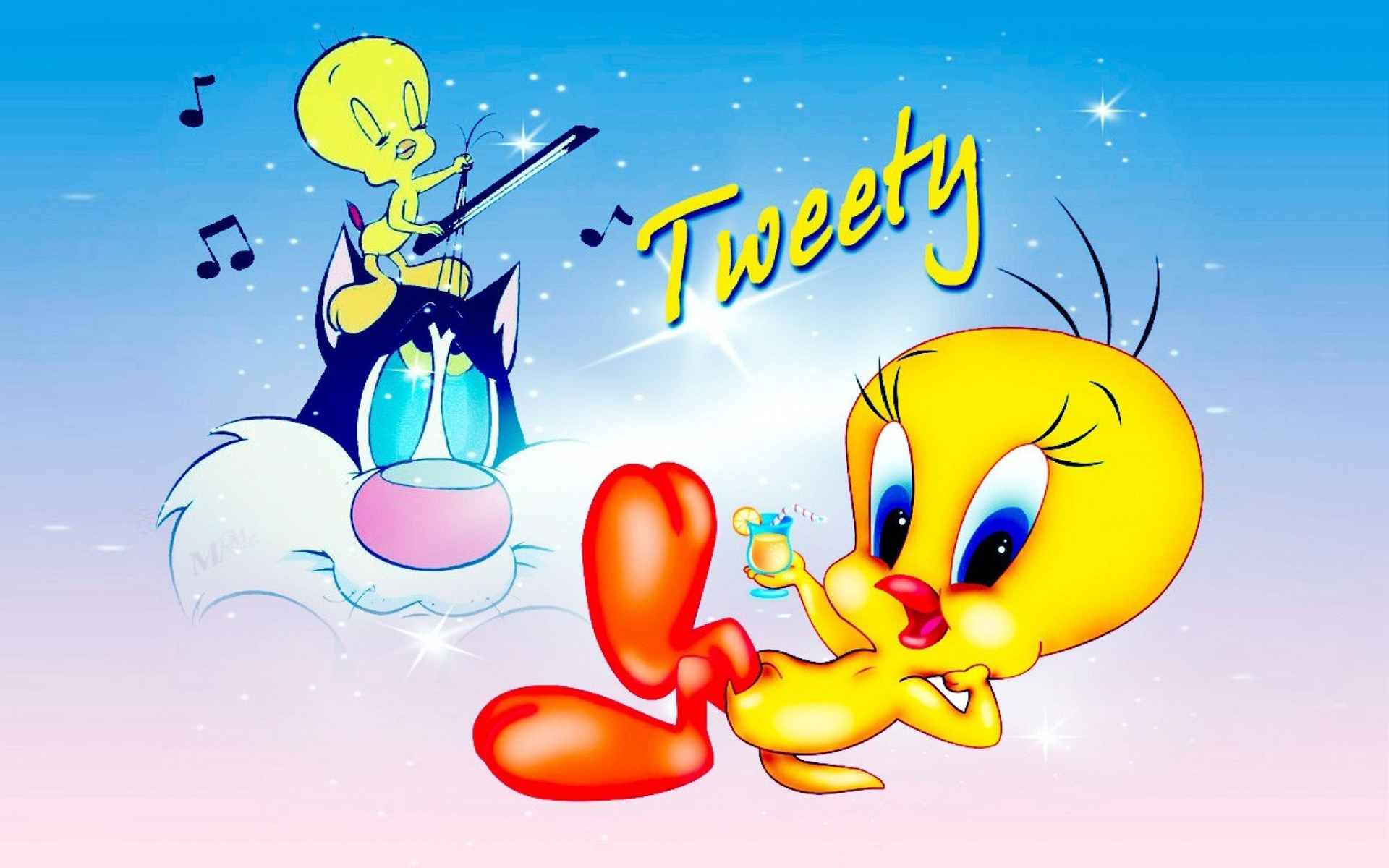 1920x1200 Tweety Bird Cartoons Desktop Wallpaper Hd For Your Computer :