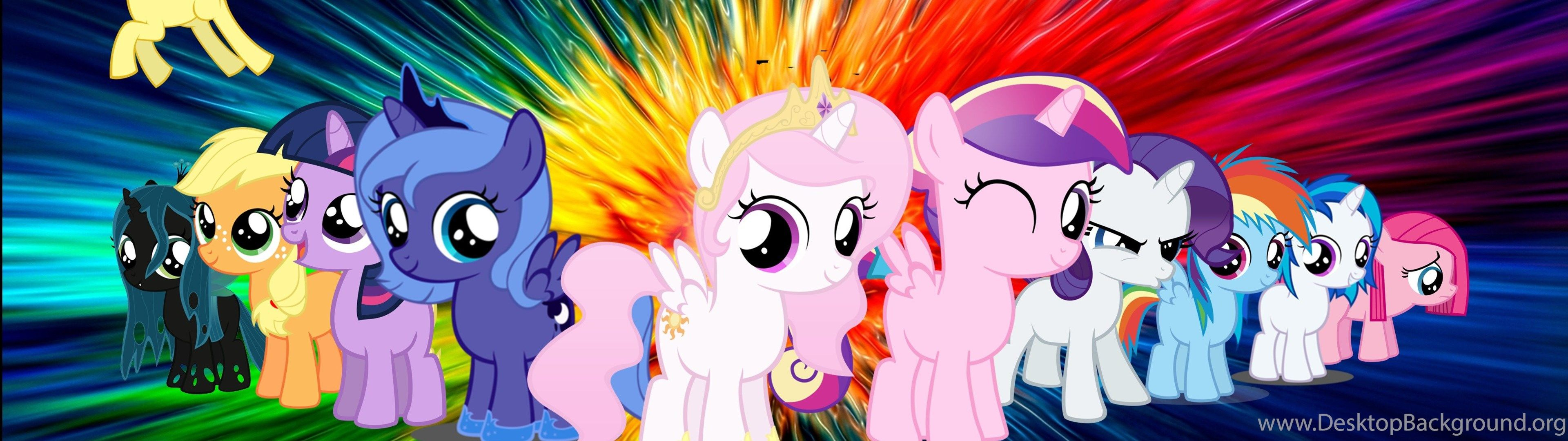 3840x1080 My Little Pony Dual Screen Wallpapers Top Free My Little Pony Dual Screen Backgrounds