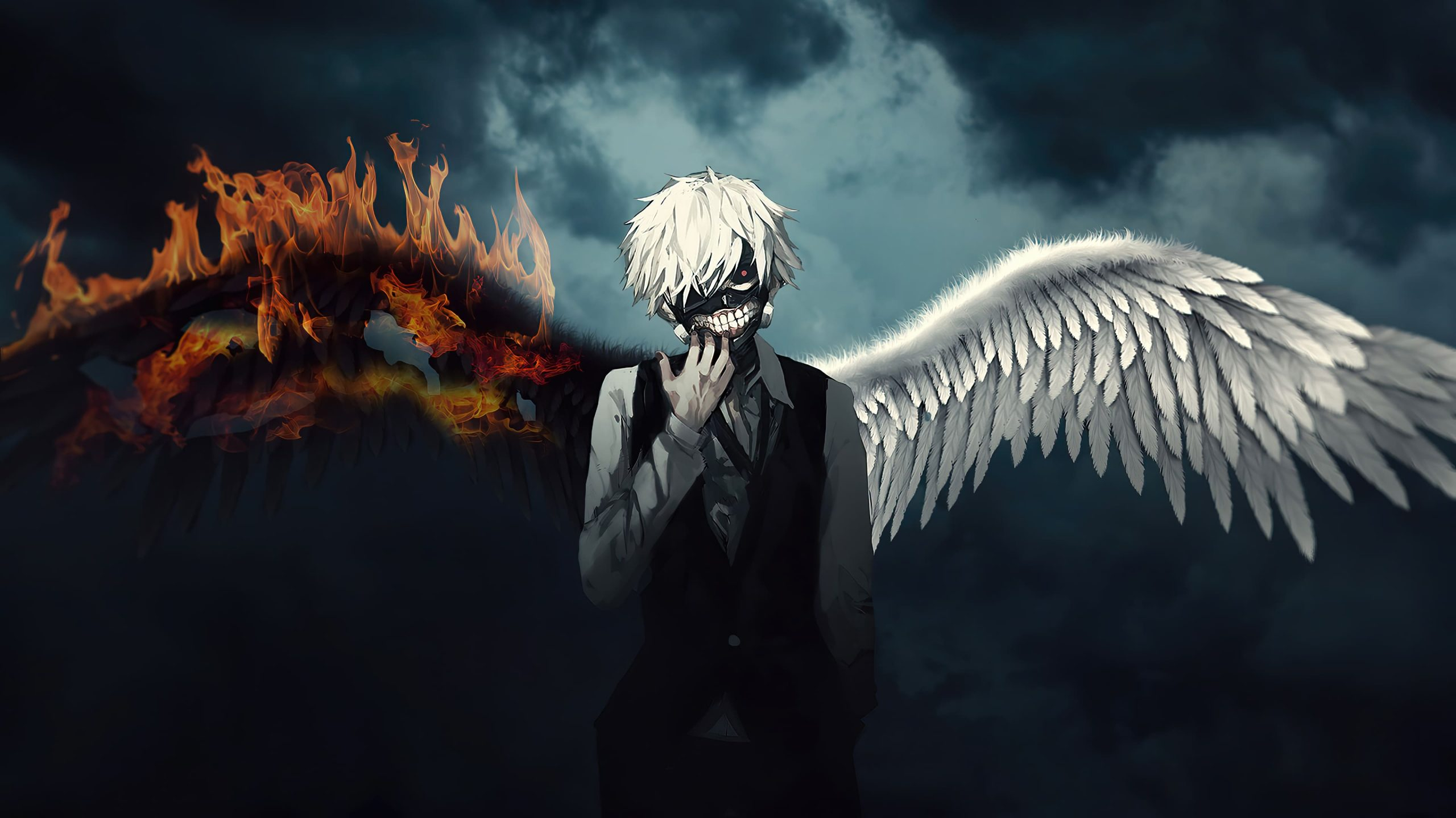 2560x1440 Tokyo Ghoul Wallpapers Top Best 65 Best Tokyo Ghoul Backgrounds Dowload