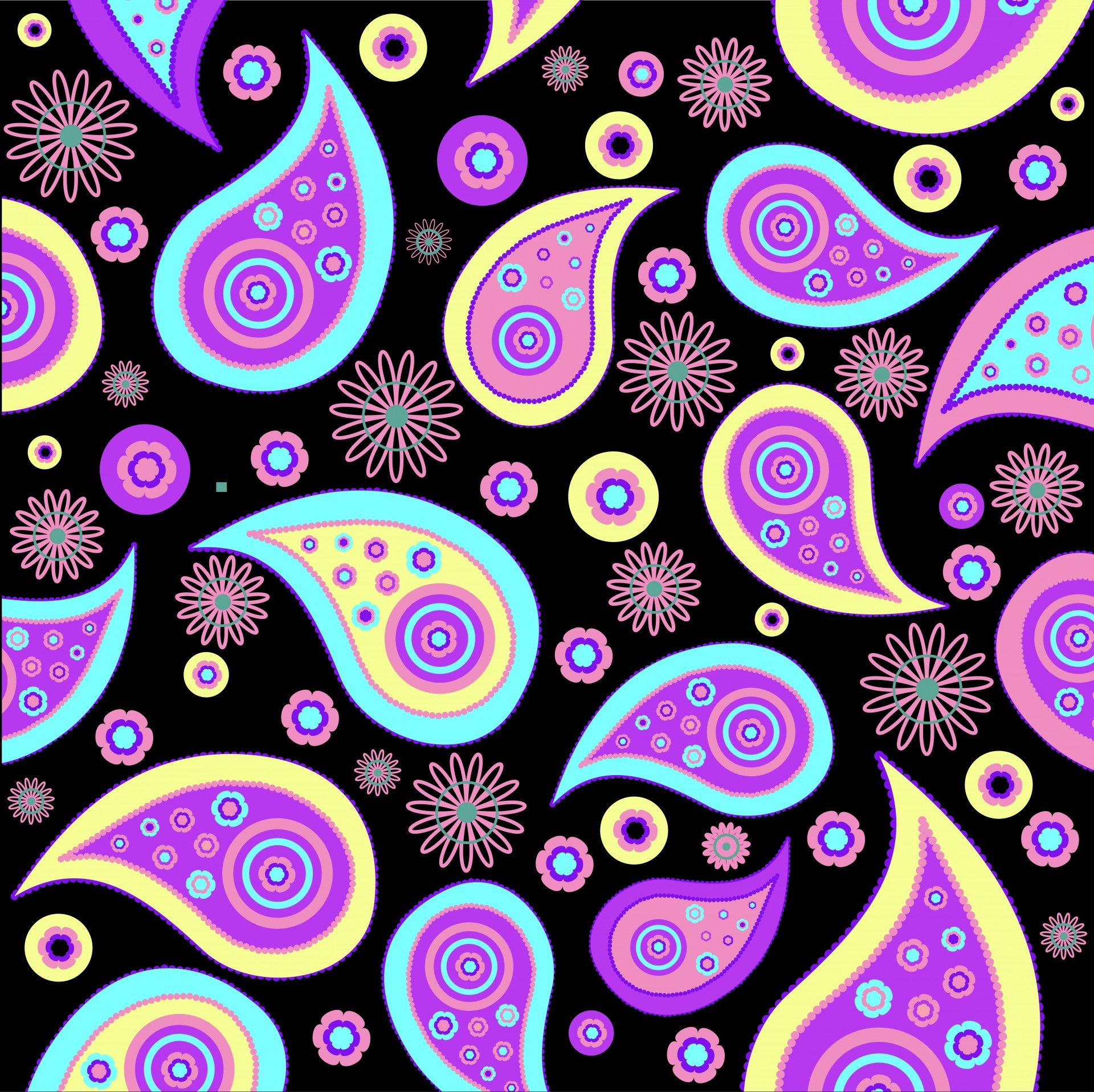 1920x1916 Paisley Pattern Background Colorful Free Stock Photo Public Domain Pictures | Paisley background, Pink art print, Paisley art
