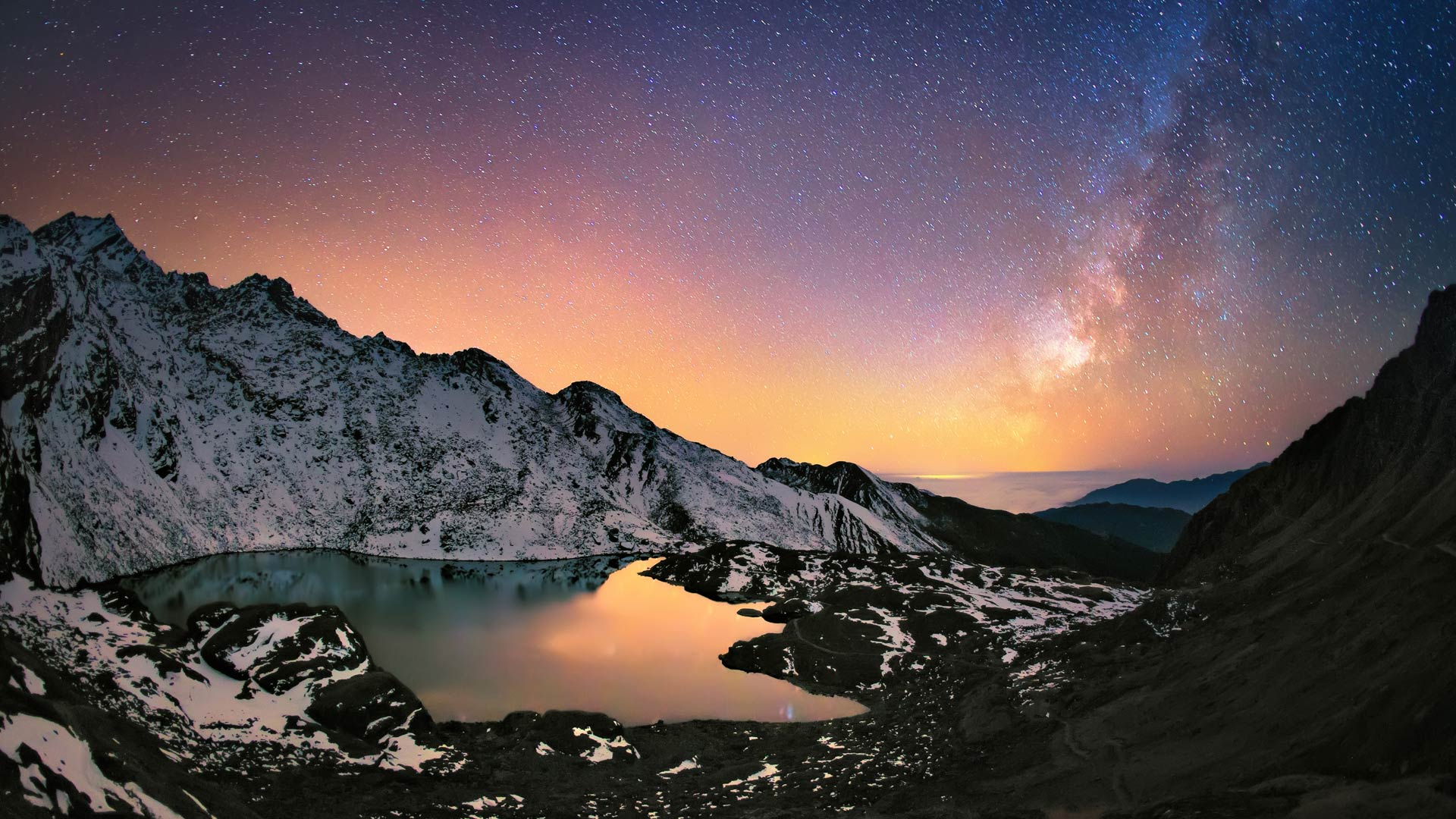 1920x1080 Nepal Milky Way &acirc;&#128;&#147; Bing Wallpaper Download