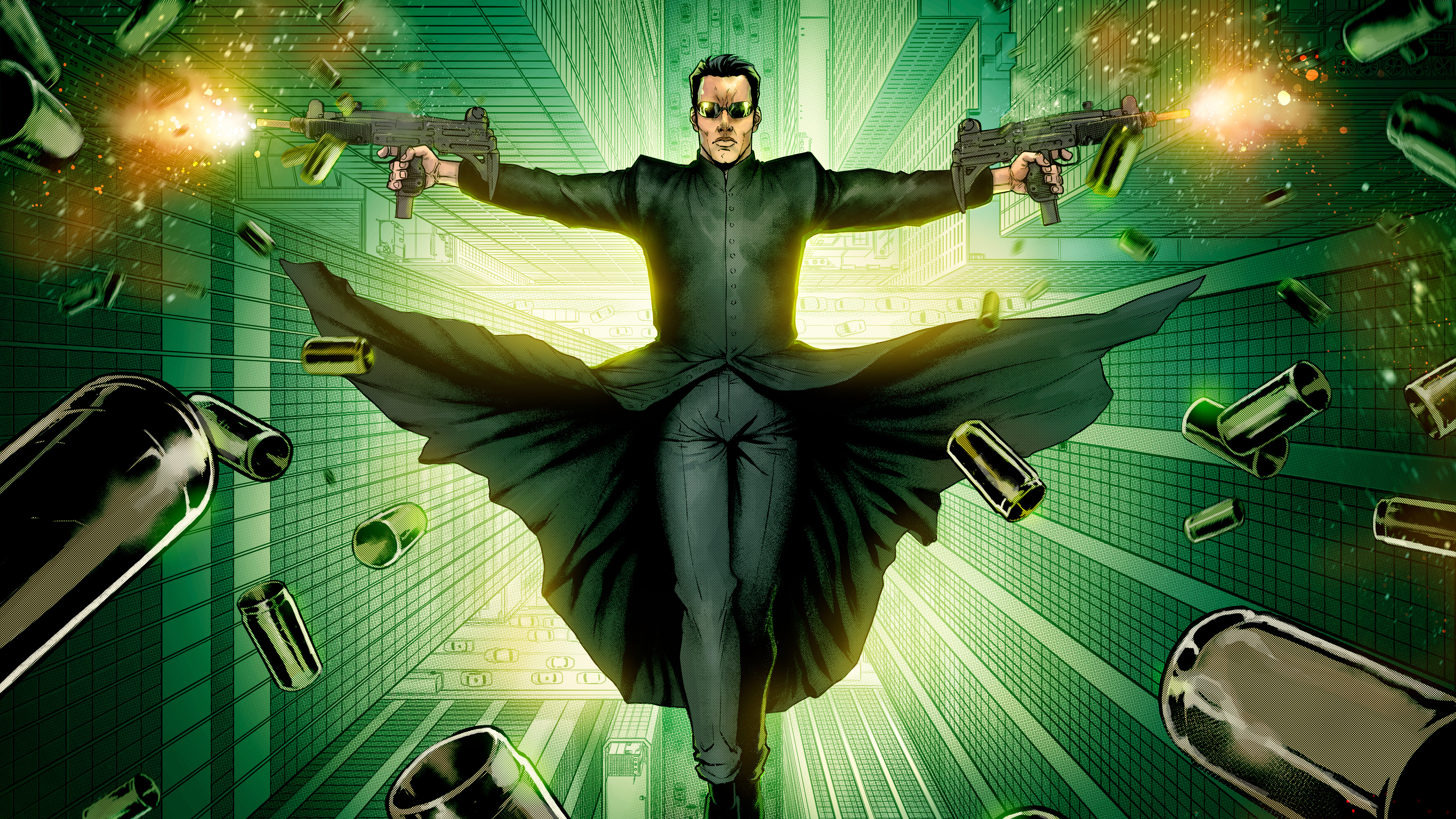 3840x2160 30+ Neo (The Matrix) HD Wallpapers and Backgrounds