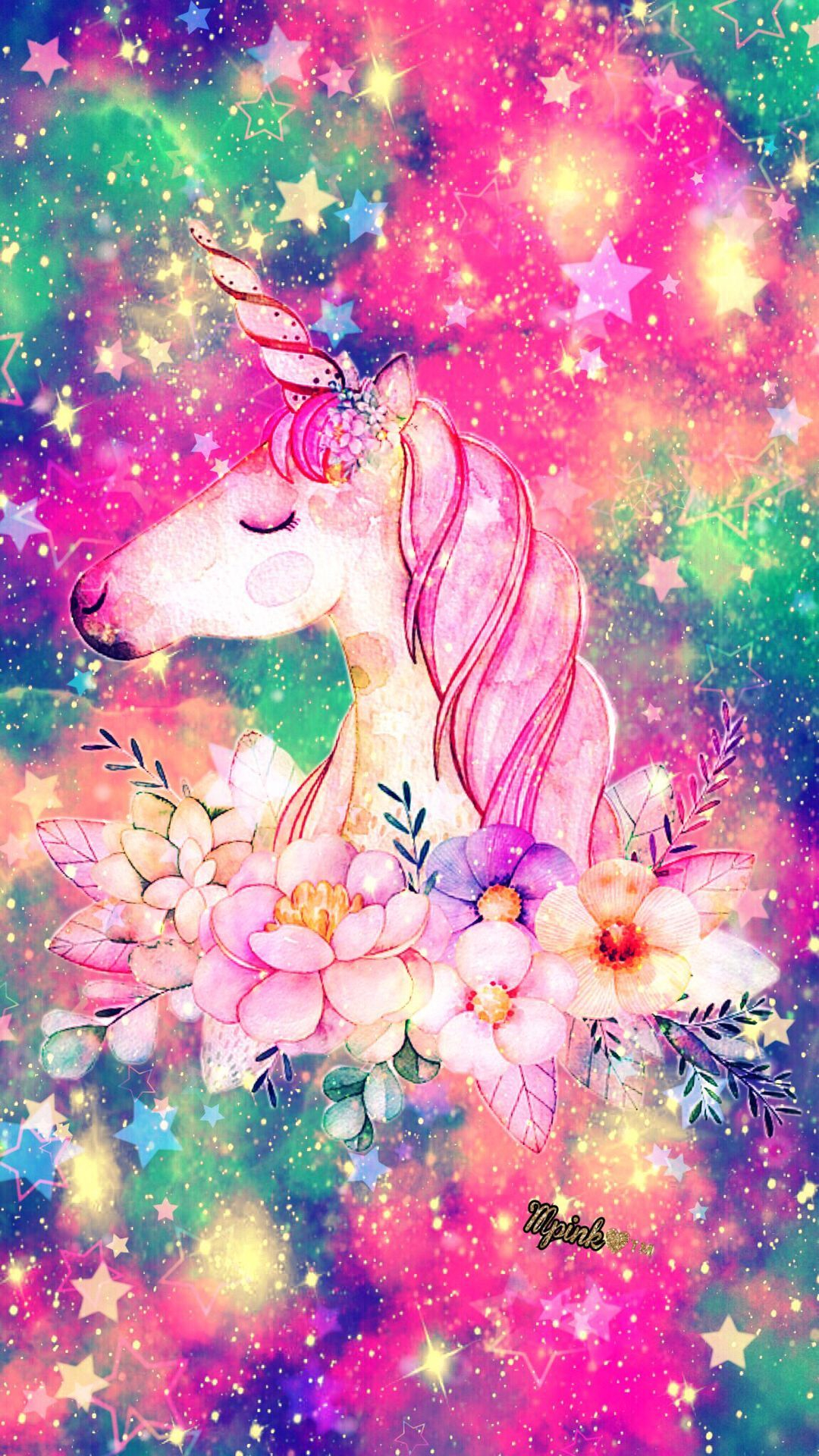 1080x1920 Pink Glitter Unicorn Wallpapers Top Free Pink Glitter Unicorn Backgrounds