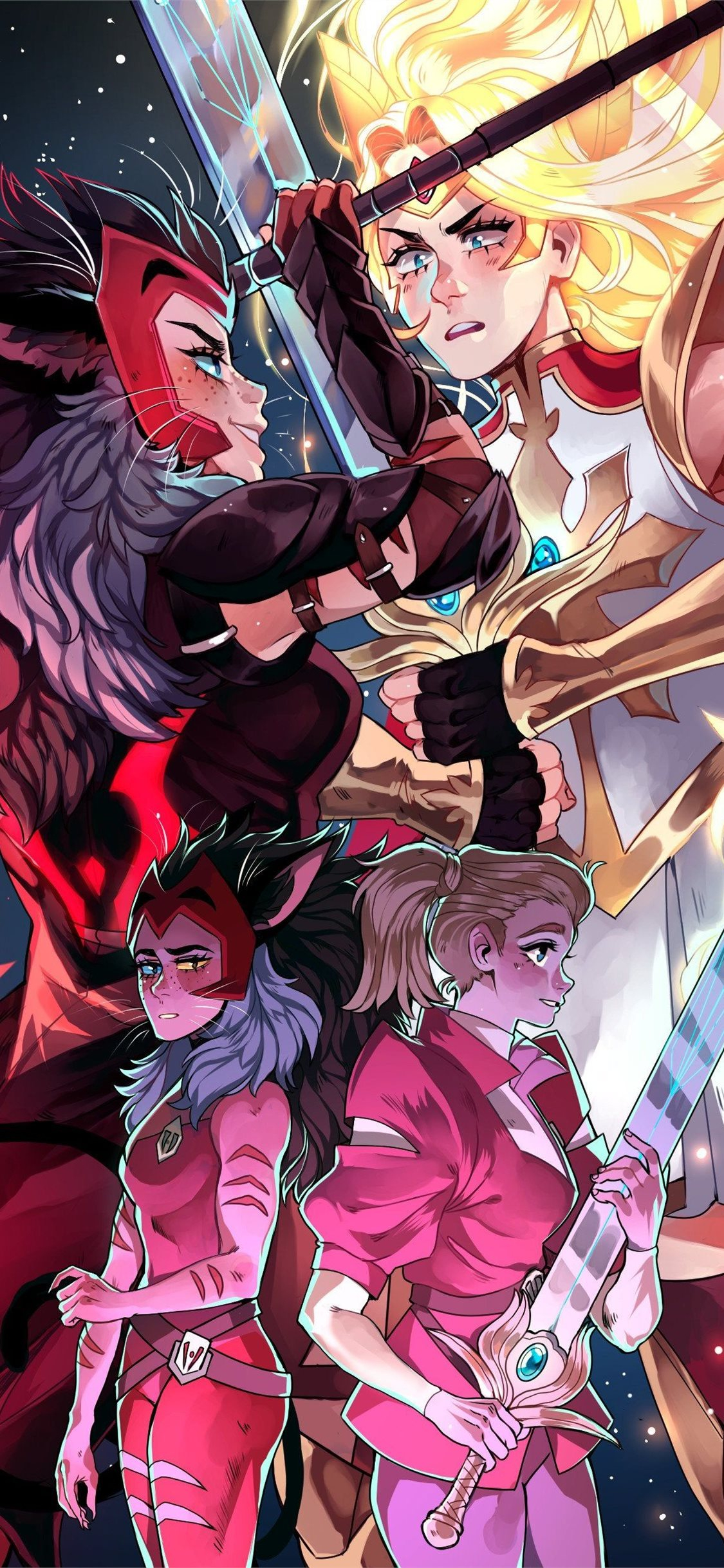 1125x2436 Best She ra and the princesses of power iPhone HD Wallpapers