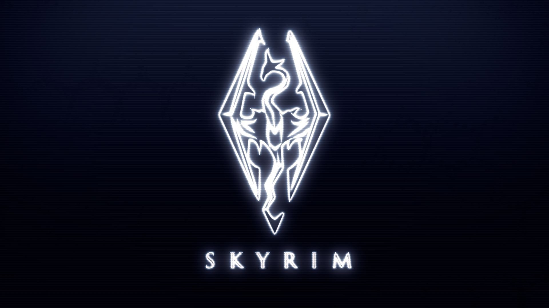 1920x1080 Skyrim Logo Wallpapers Top Free Skyrim Logo Backgrounds | Skyrim, Elder scrolls v skyrim, Elder scrolls