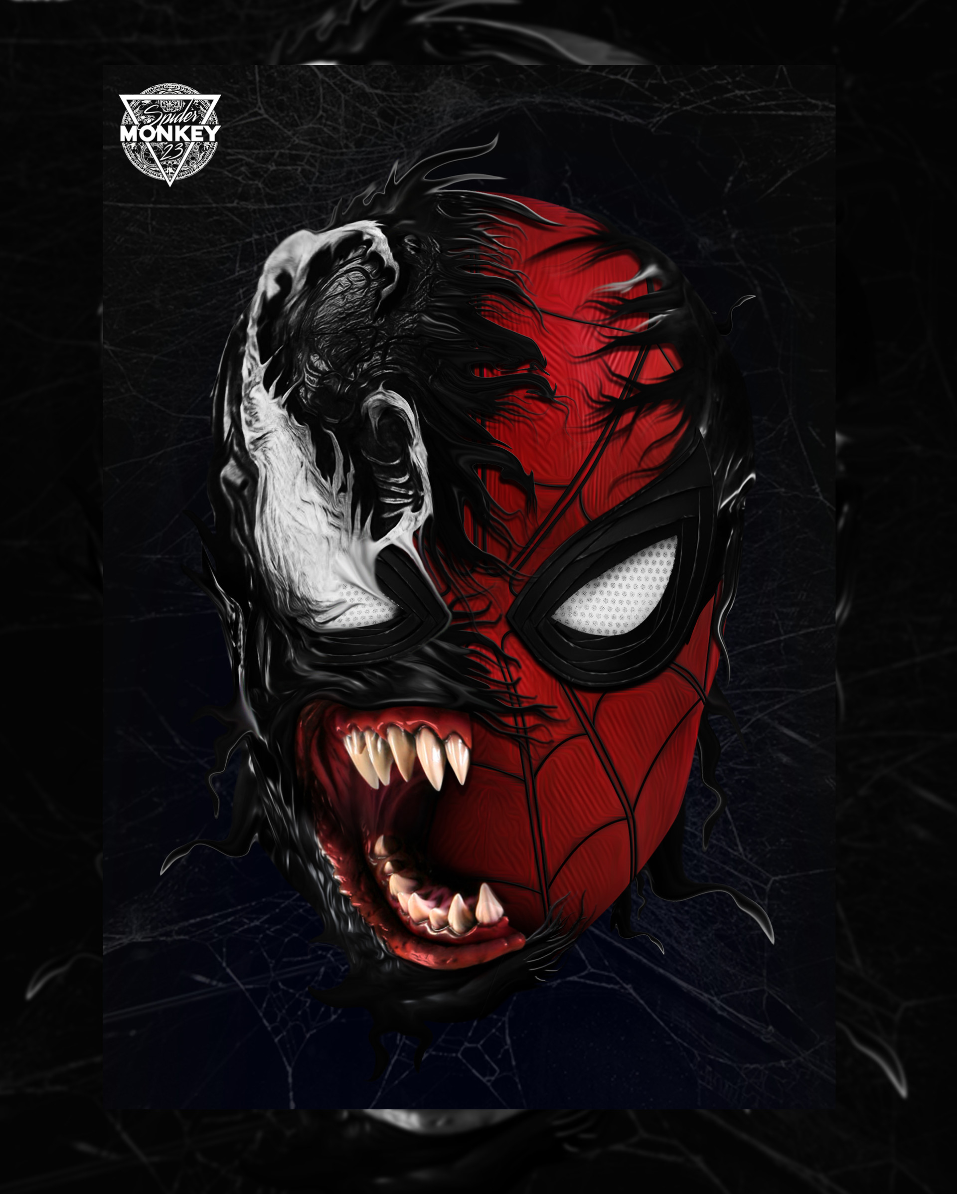 1920x2395 ArtStation Spiderman Venom