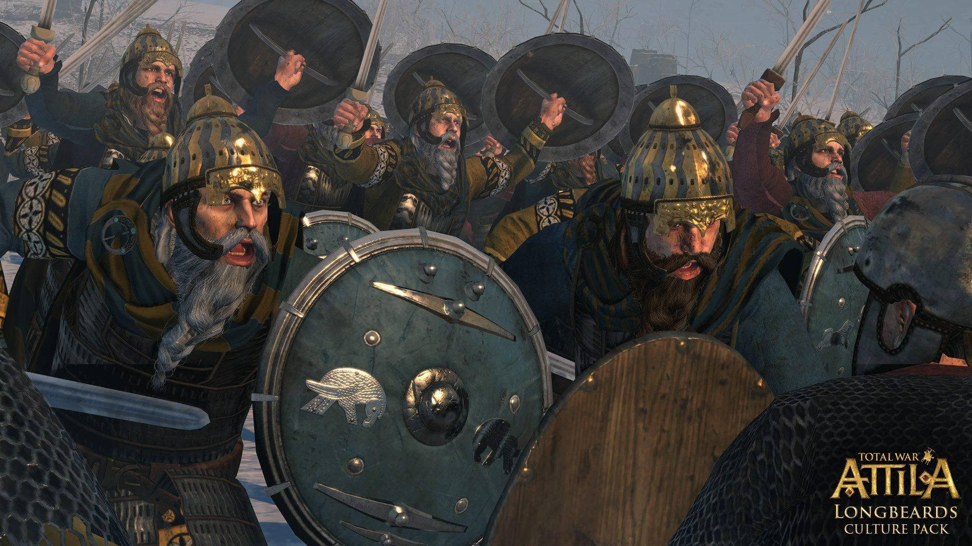 1920x1080 Download Total War Attila Soldiers With Shields Wallpaper