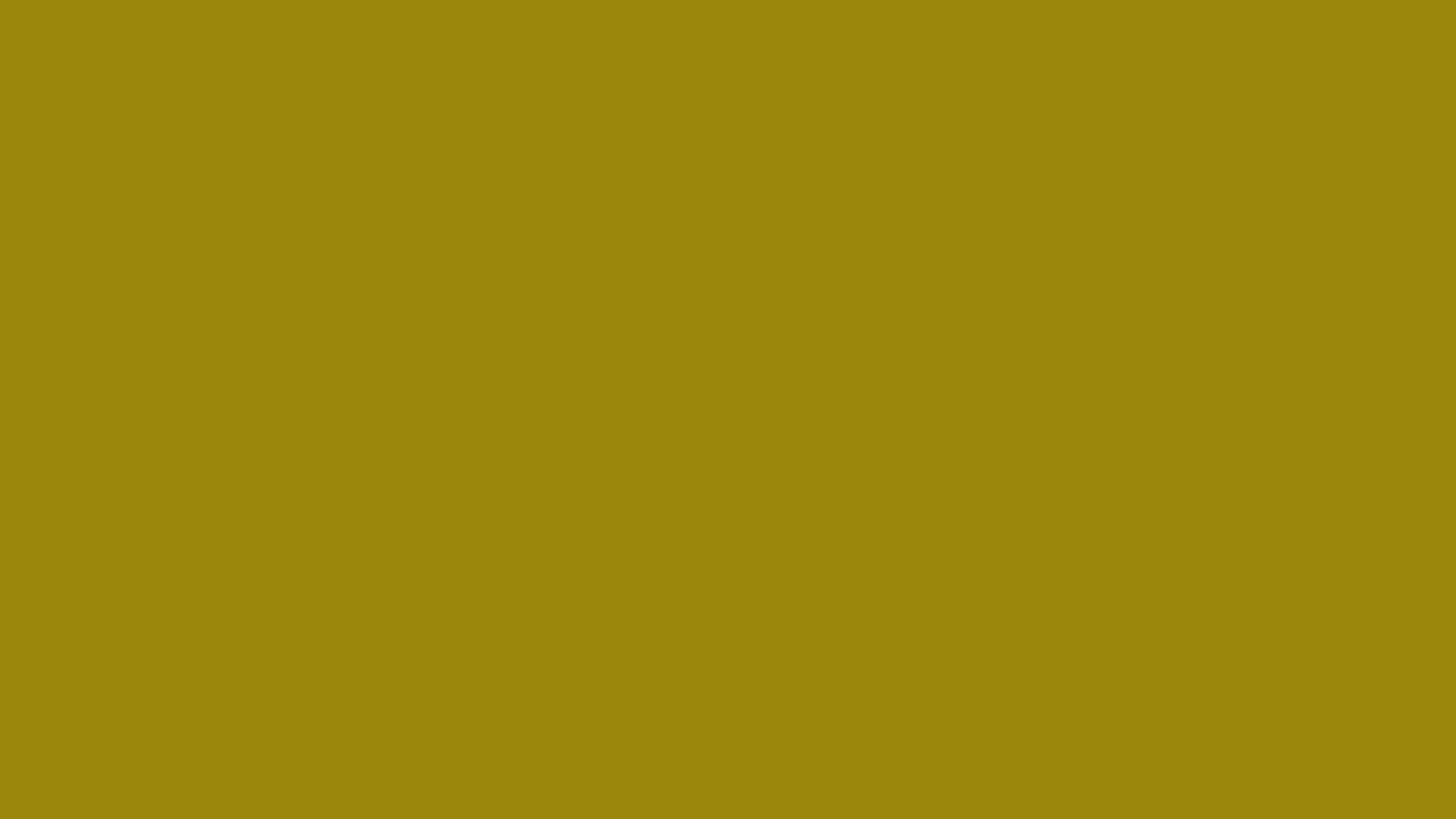 2560x1440 Dark Yellow Solid Color Background