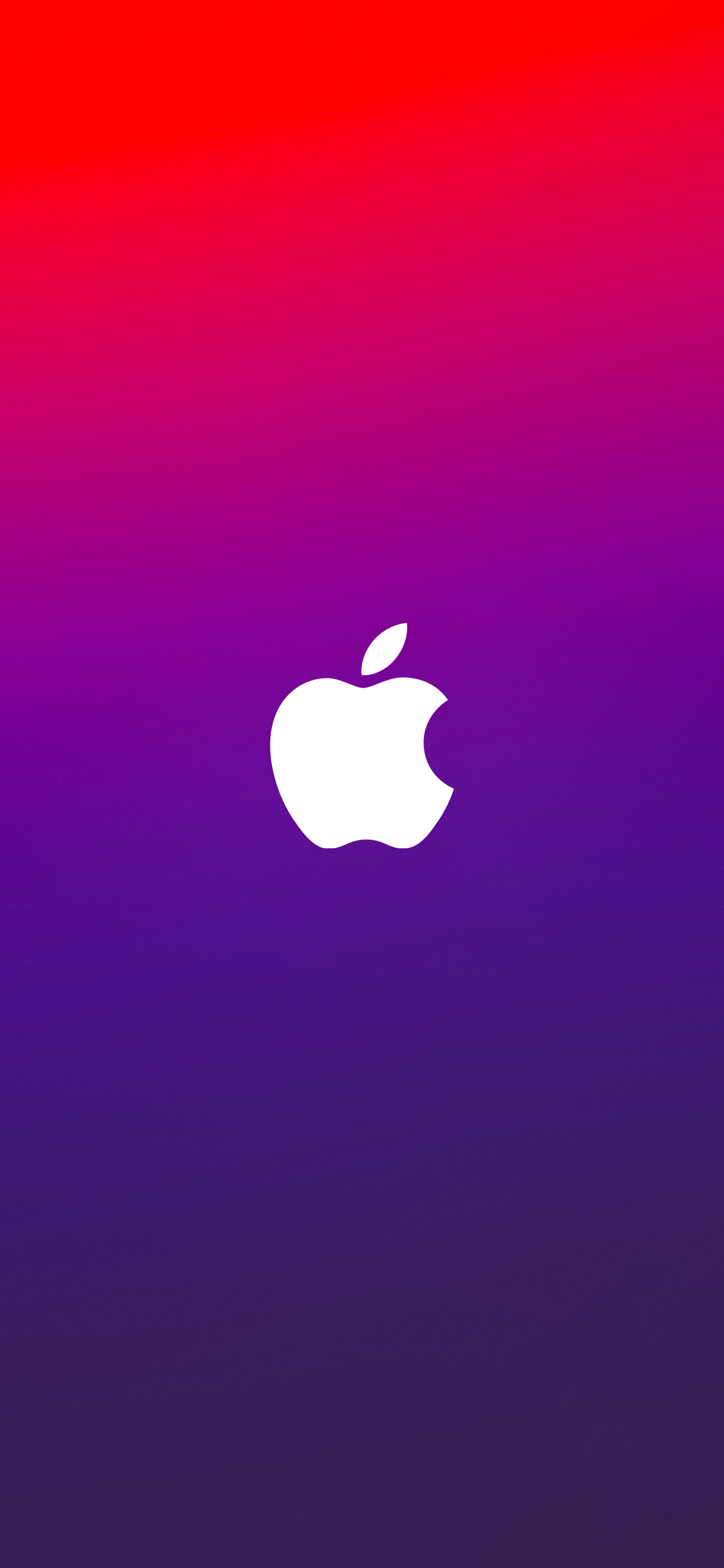 1419x3072 Colorful gradient Apple logo wallpapers for iPhone