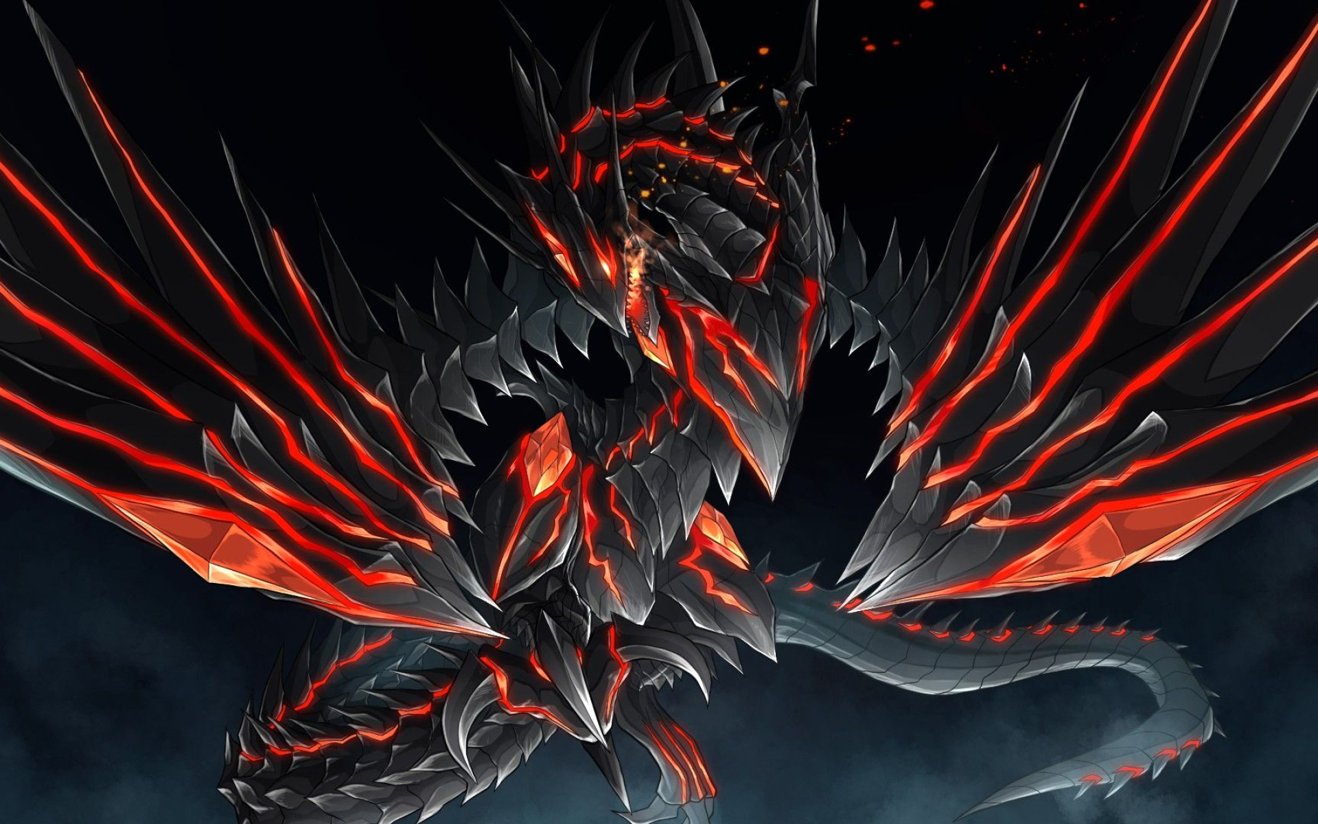 1920x1200 Red Eyes Darkness Metal Dragon | Dark fantasy art, Dragon artwork, Mythical creatures art