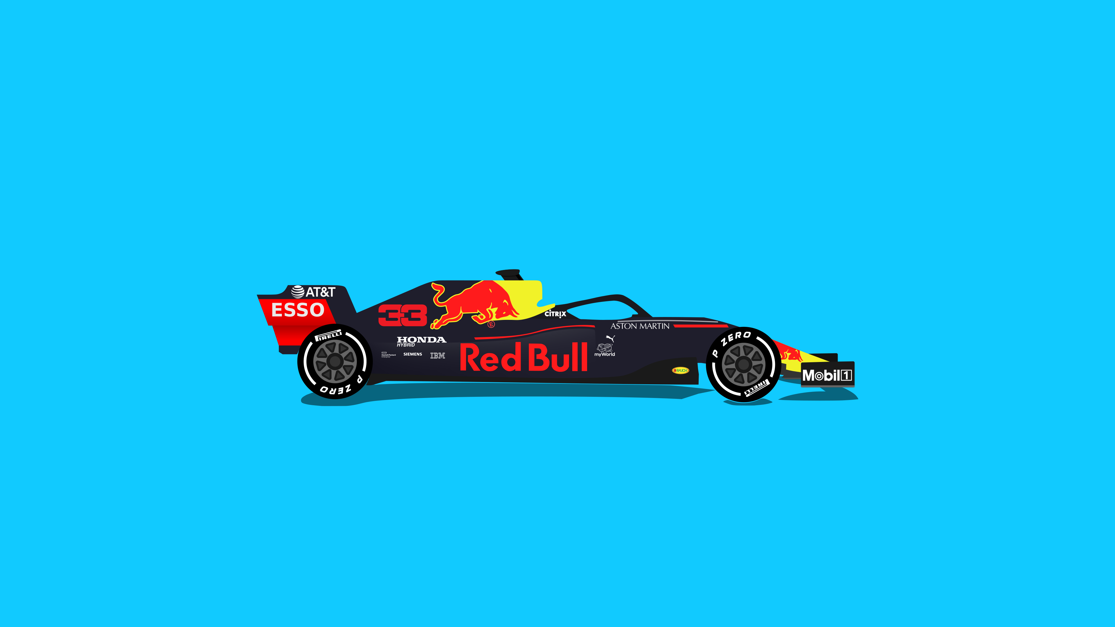 3840x2160 Red Bull F1 Wallpaper