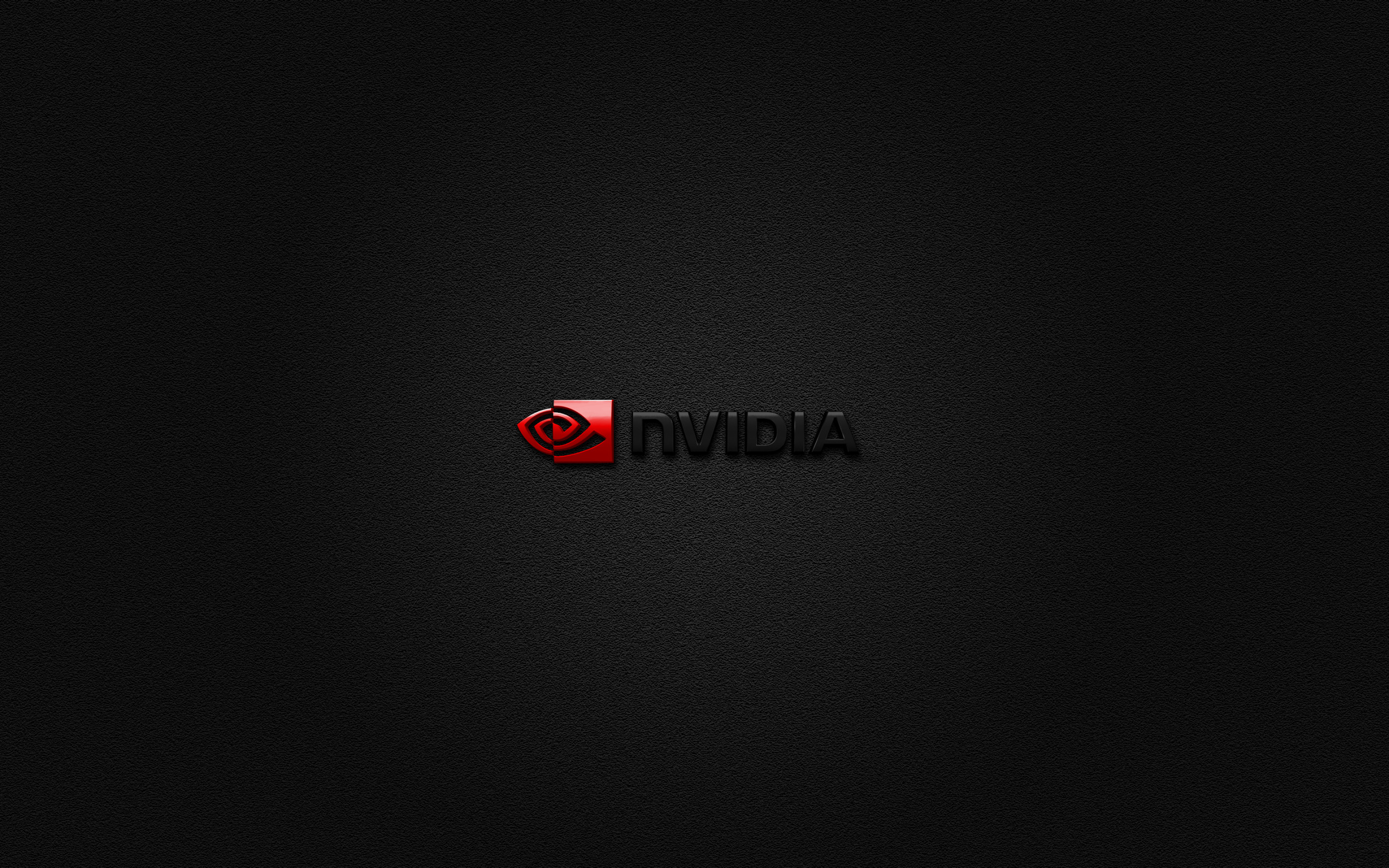 2560x1600 Download wallpaper red, logo, Nvidia, brand, balck, section hi-tech in resoluti