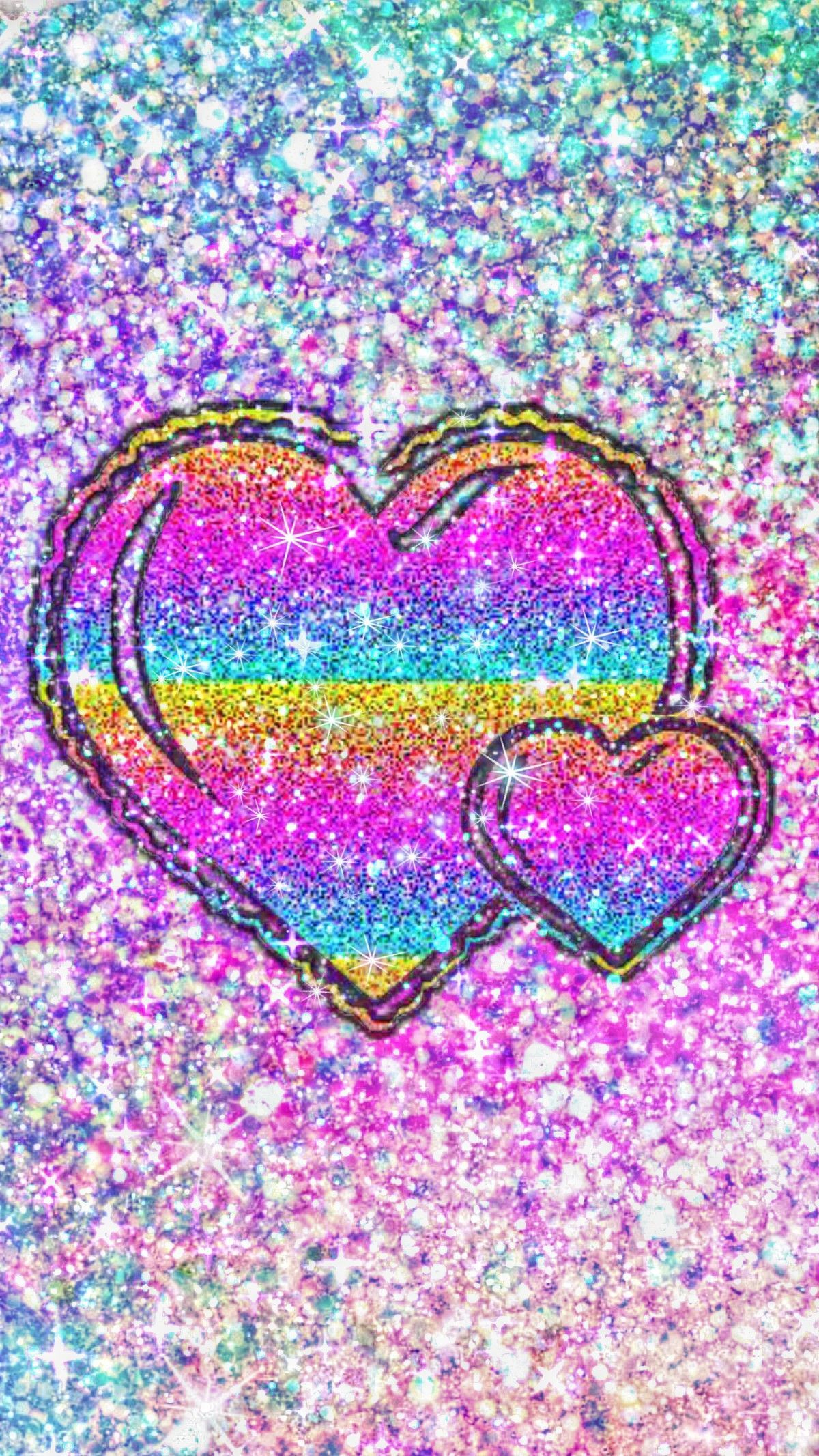1200x2133 Pastel Rainbow Heart Wallpapers Top Free Pastel Rainbow Heart Backgrounds