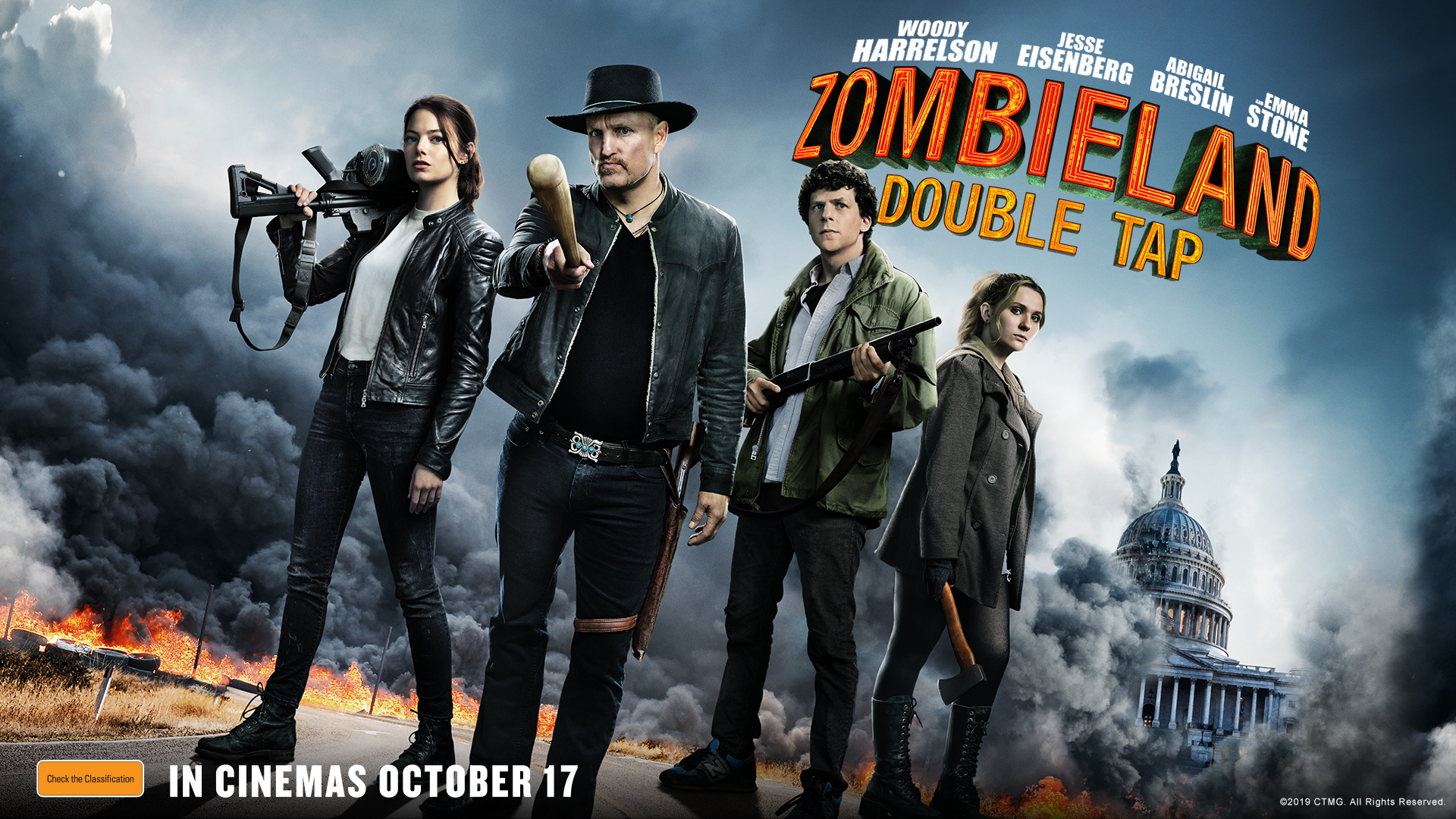 1920x1080 Zombieland: Double Tap Wallpapers