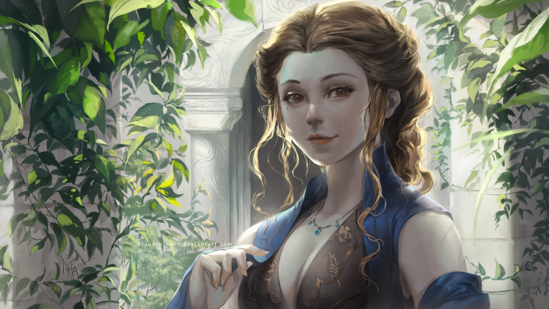 1920x1080 px A Song Of Ice And Fire artwork Game Of Thrones Margaery Tyrell necklace &acirc;&#128;&#147; Video Games Final Fantasy HD Desktop Wallpaper