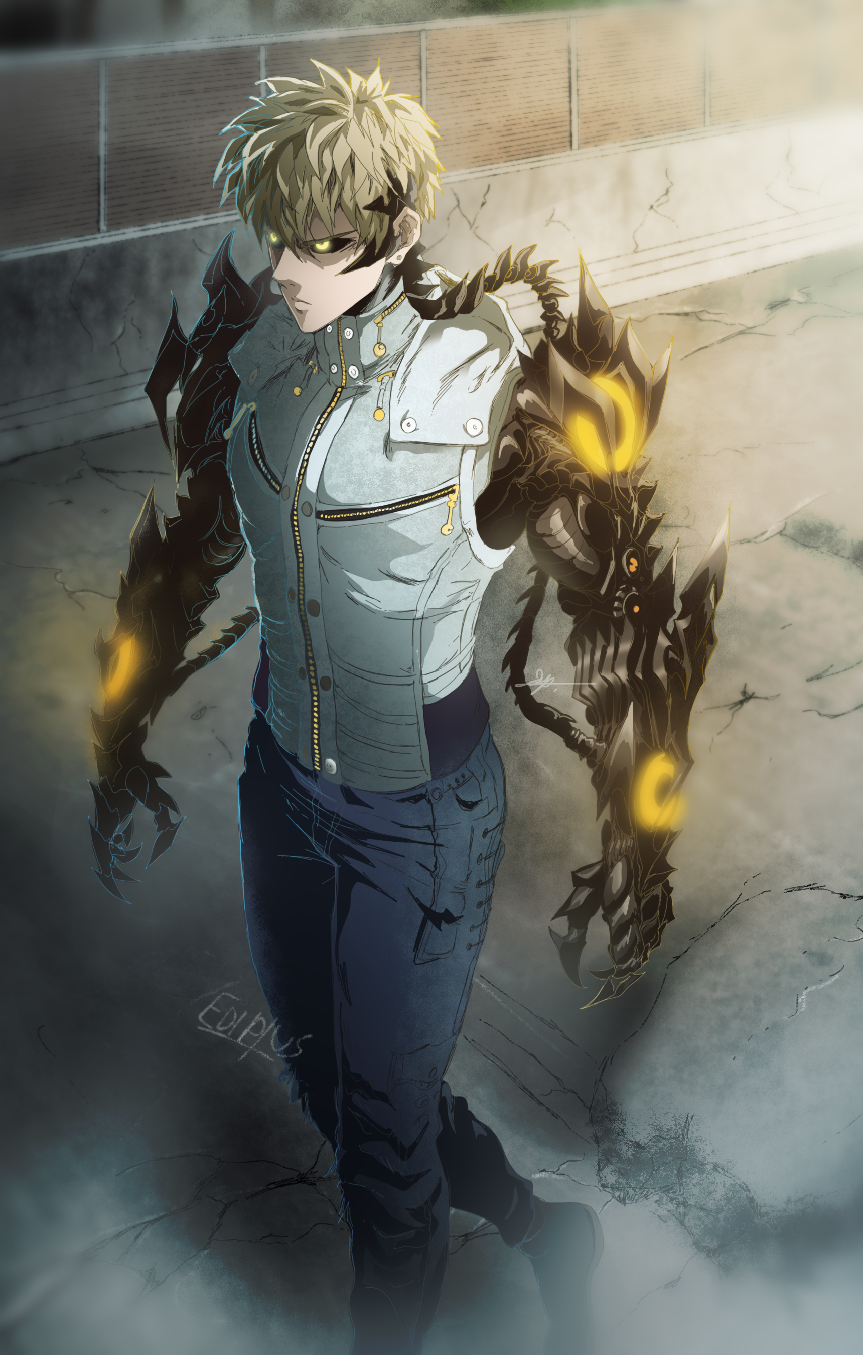 1720x2700 Genos One Punch Man 93 by EDIPTUS on | One punch man anime, Saitama one punch man, Saitama one punch