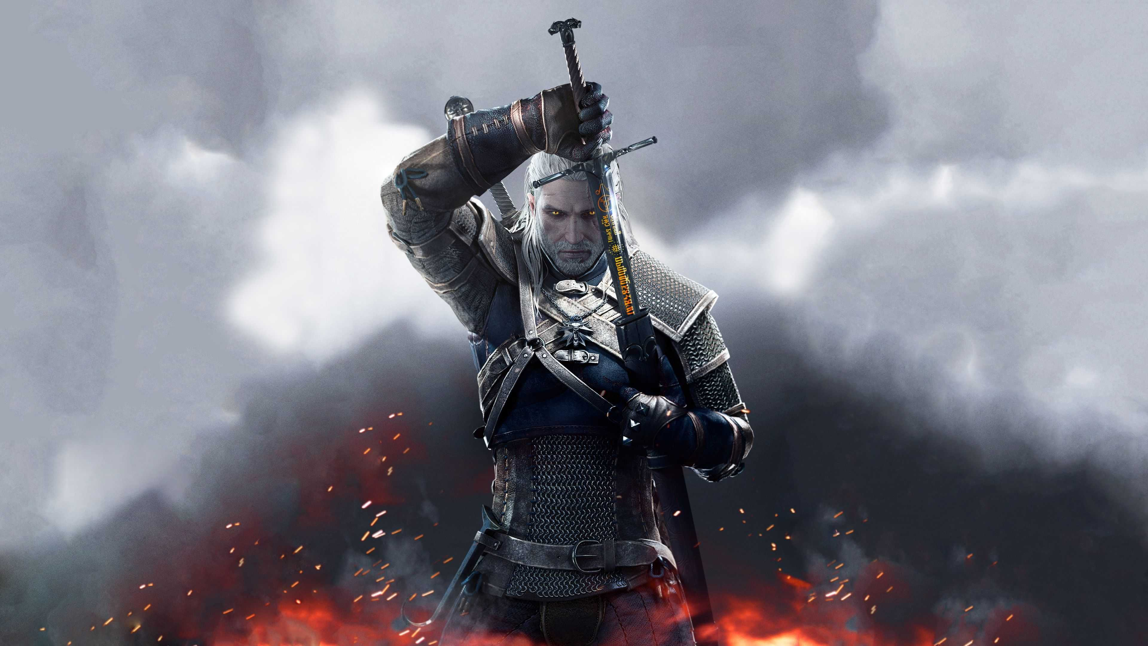 3840x2160 The Witcher Wallpaper