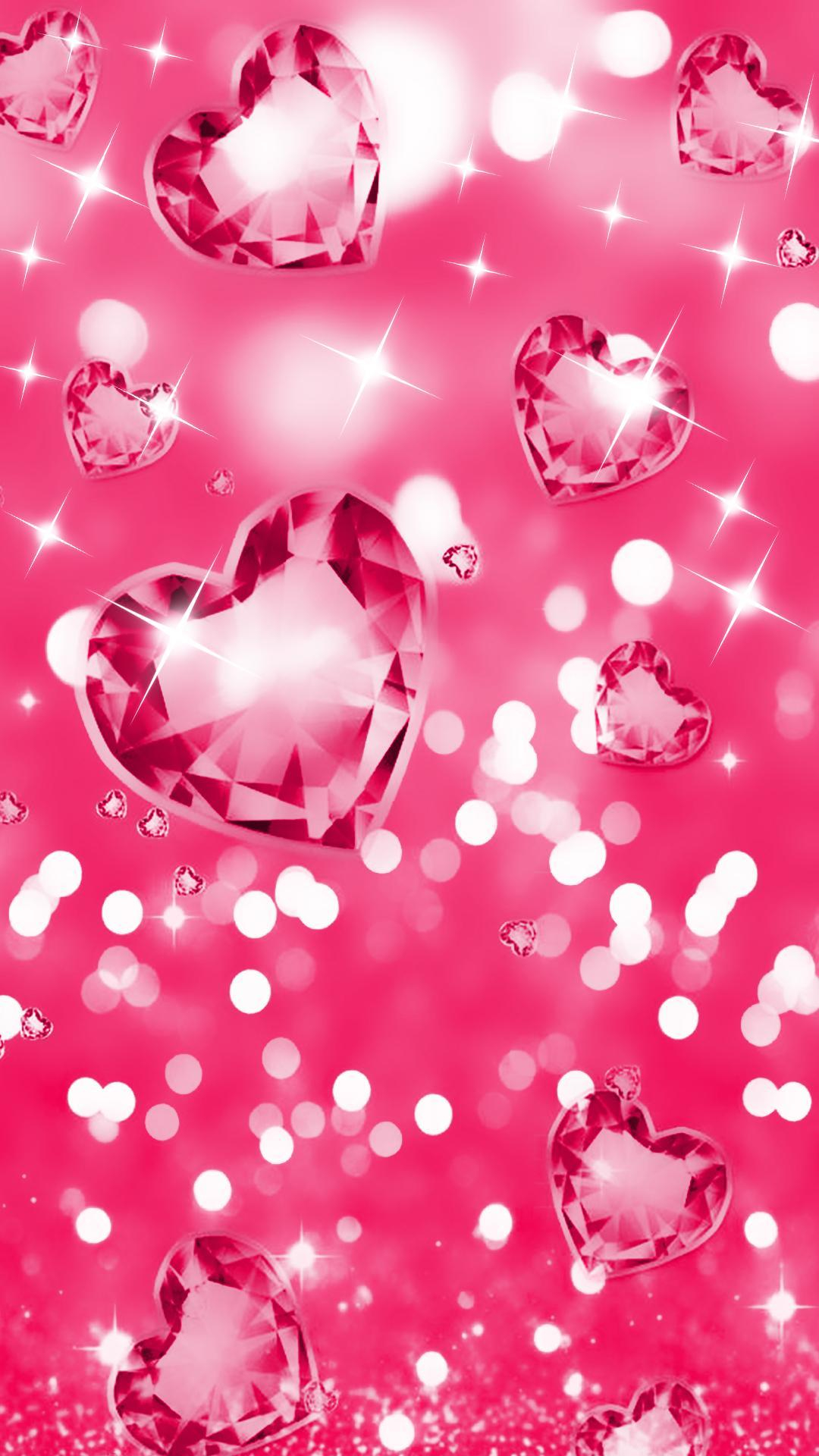 1080x1920 Pink Bling Wallpapers Top Free Pink Bling Backgrounds