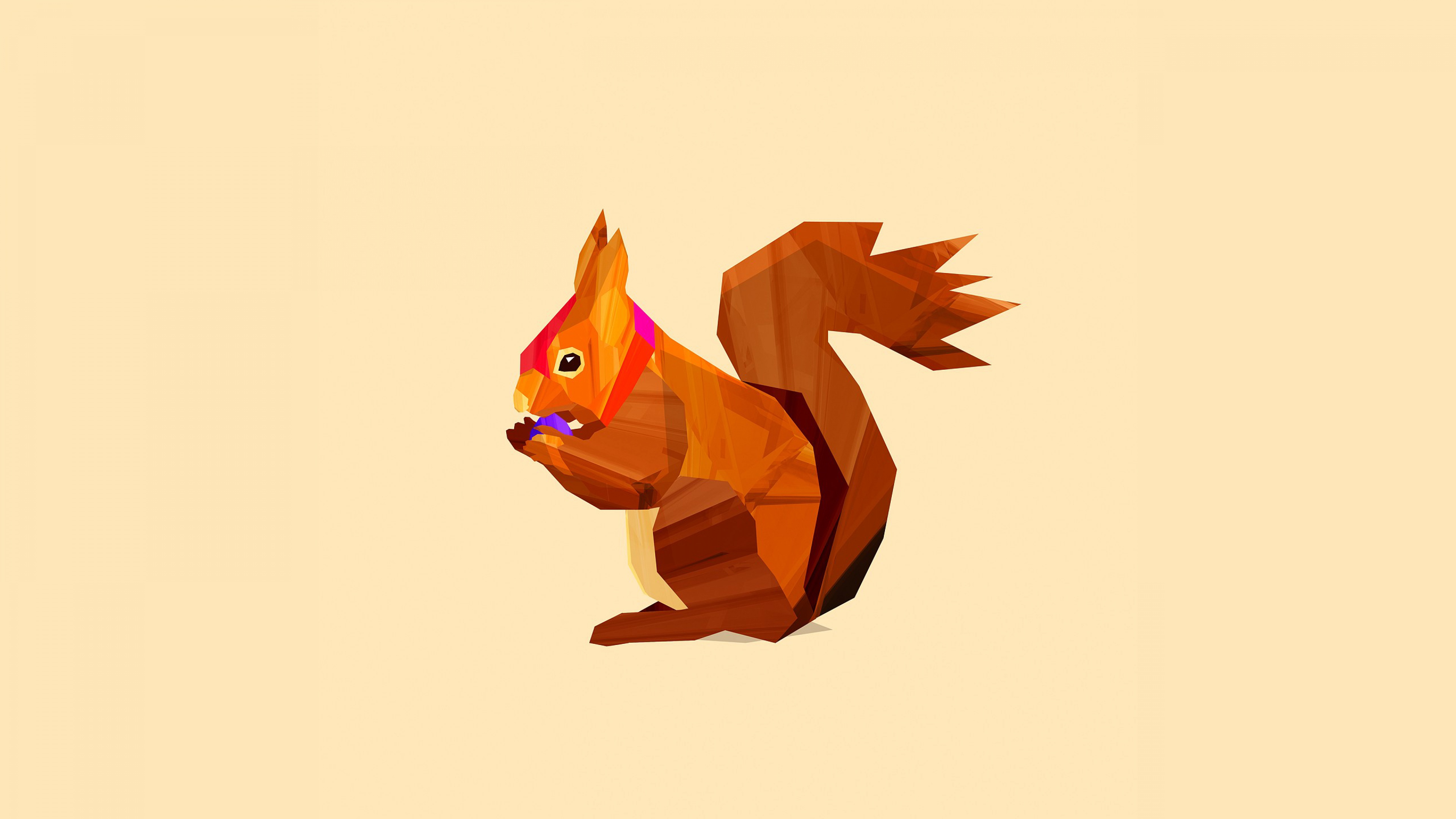 3840x2160 Squirrel Vector, HD Artist, 4k Wallpapers, Images, Backgrounds, Photos and Pictures
