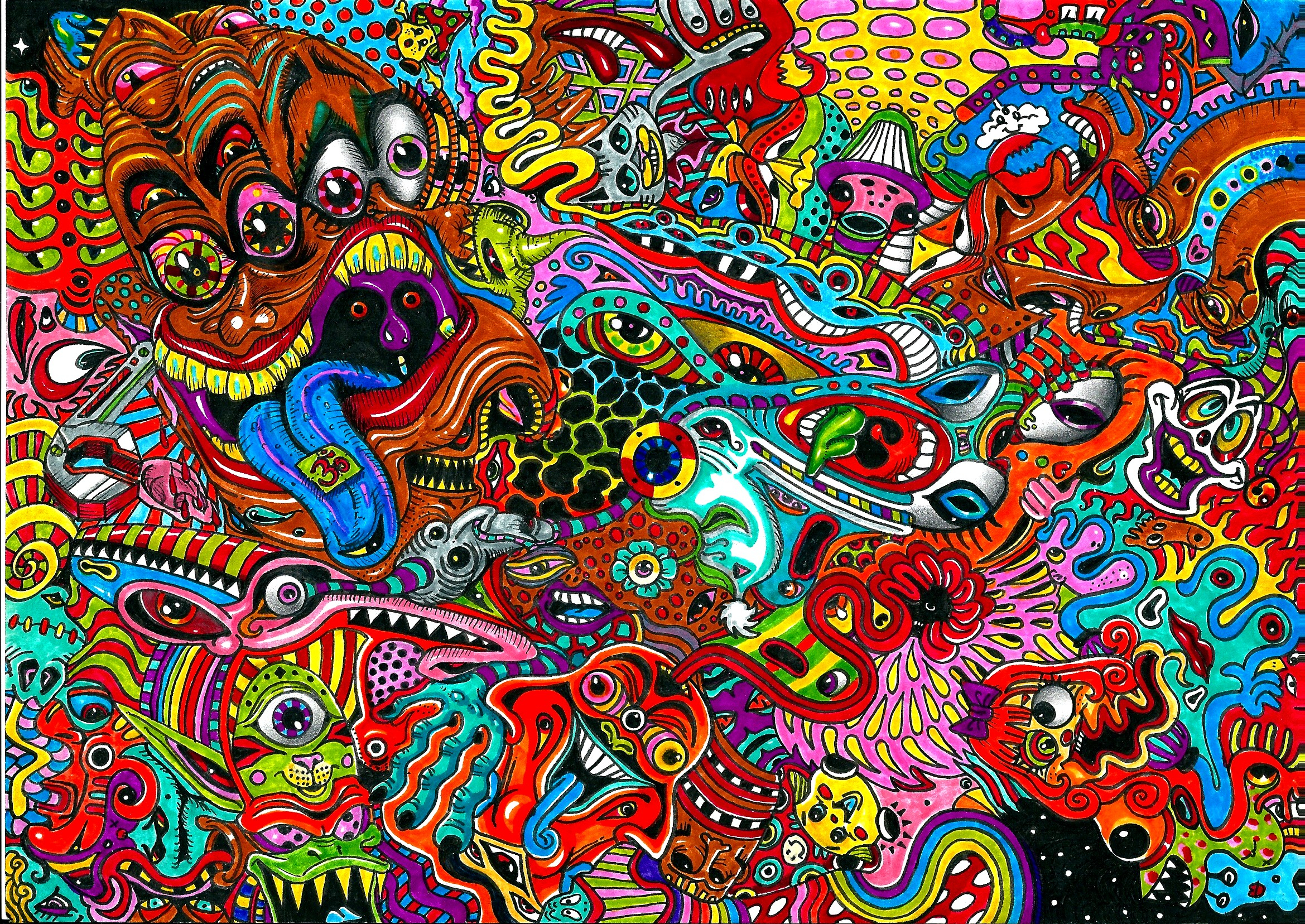 2339x1656 470+ Artistic Psychedelic HD Wallpapers and Backgrounds