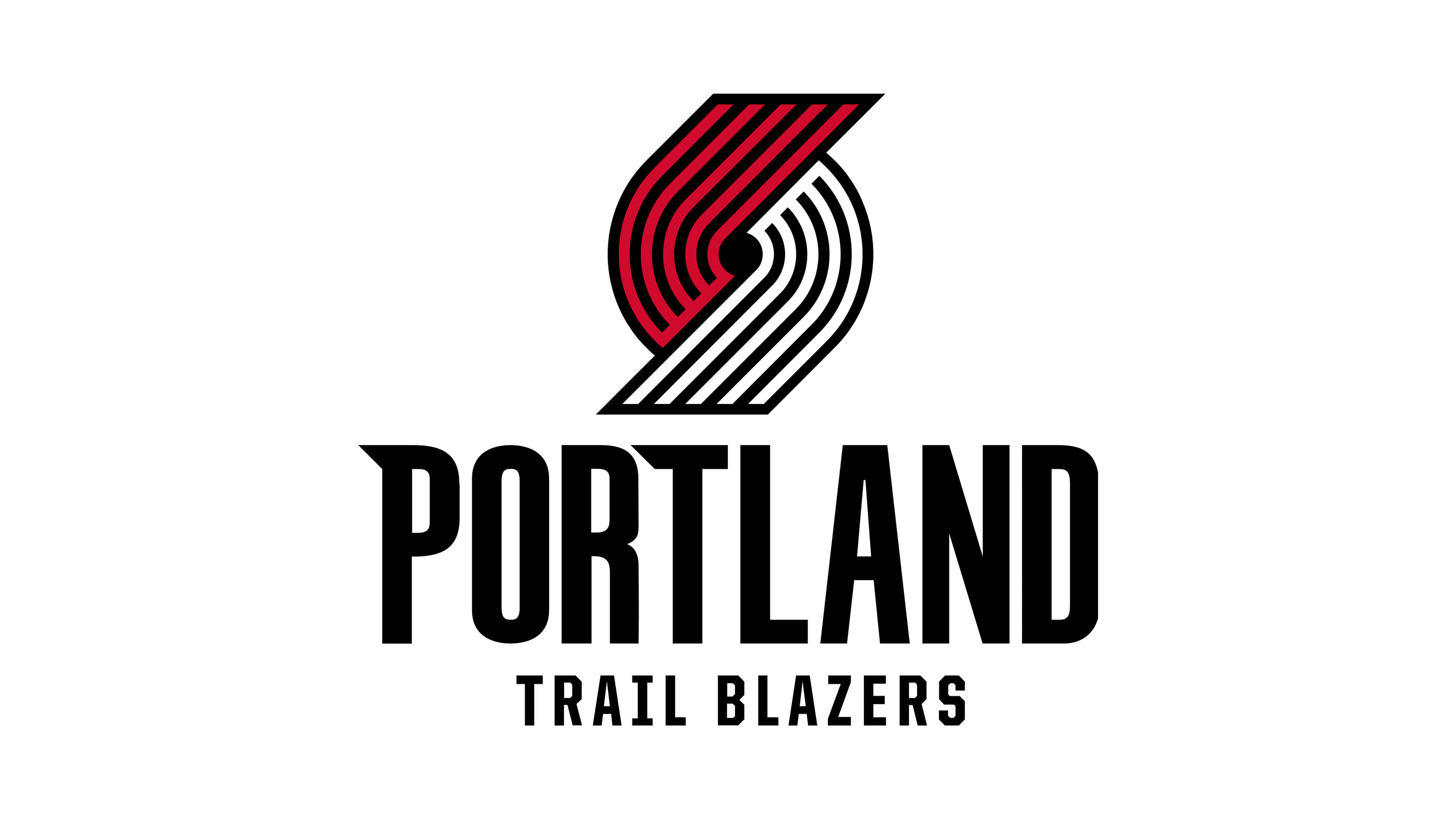 3840x2160 Portland Trail Blazers NBA Logo UHD 4K Wallpaper