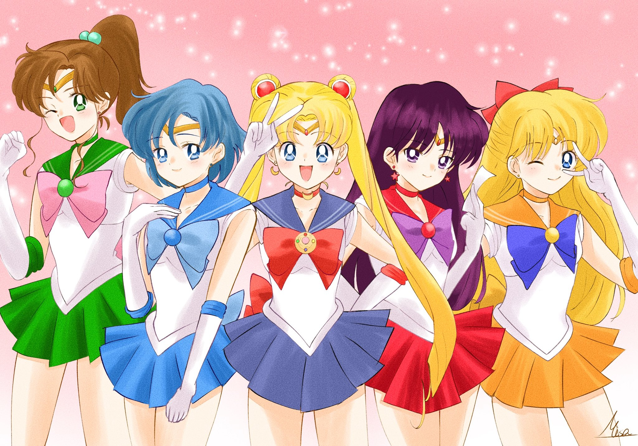 2048x1430 Anime Anime Girls Sailor Moon Sailor Moon Character Sailor Mercury Sailor Mars Sailor Jupiter Sailor Wallpaper Resolution: ID:1274759