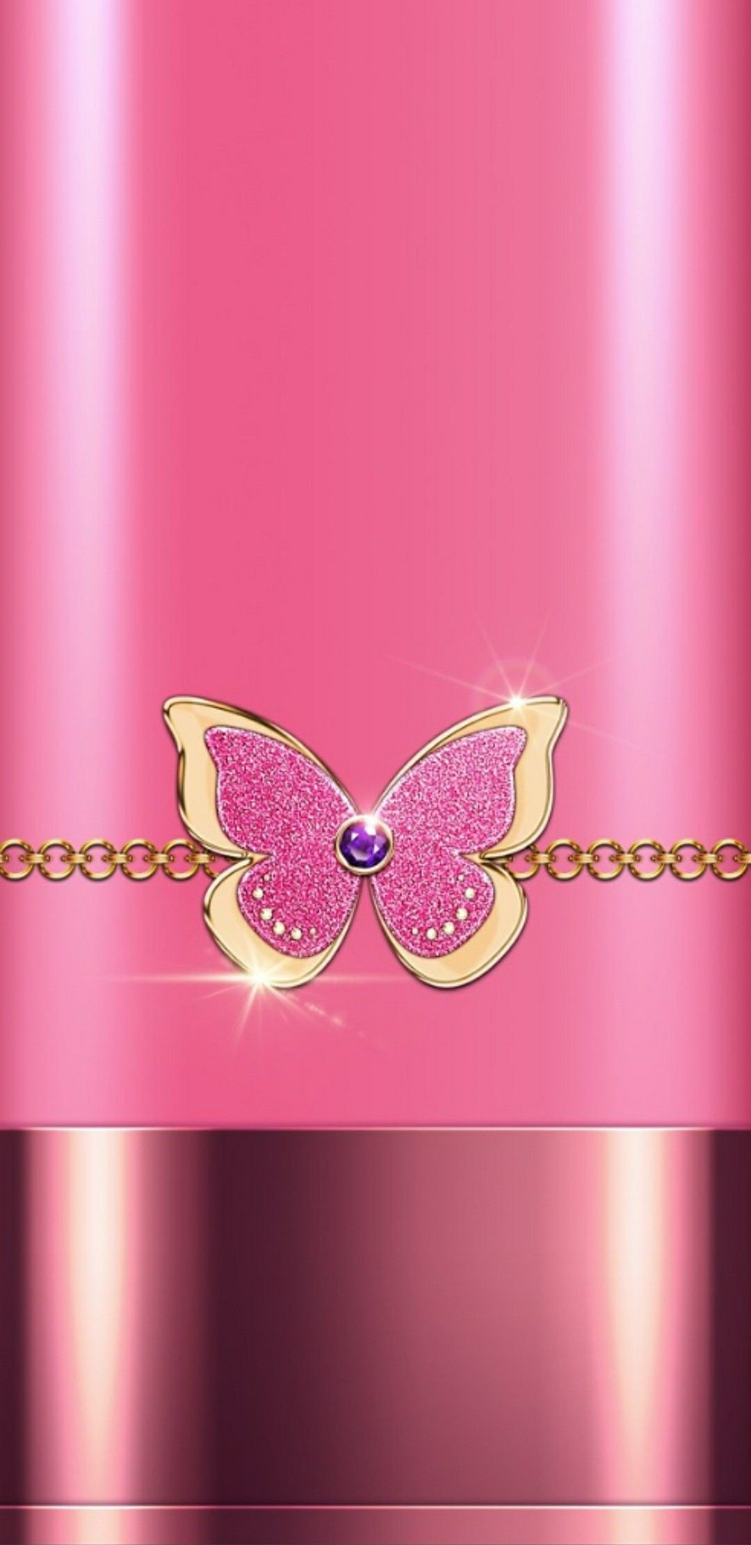 1080x2220 pink butterfly phone wallpaper&eth;&#159;&#146;&#150; | Bling wallpaper, Butterfly wallpaper, Cellphone wallpaper