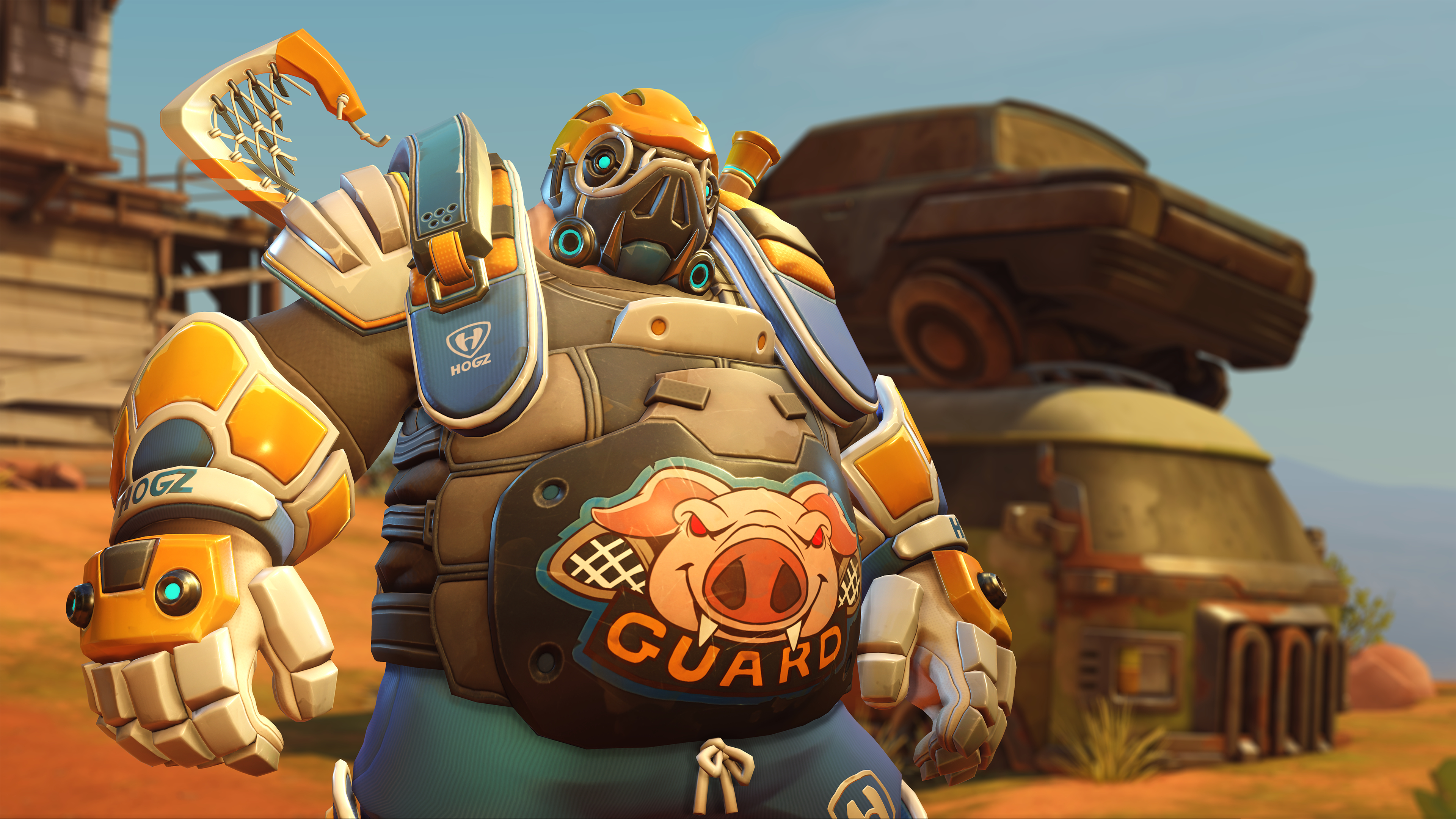 3840x2160 10+ 4K Roadhog (Overwatch) Wallpapers | Background Images