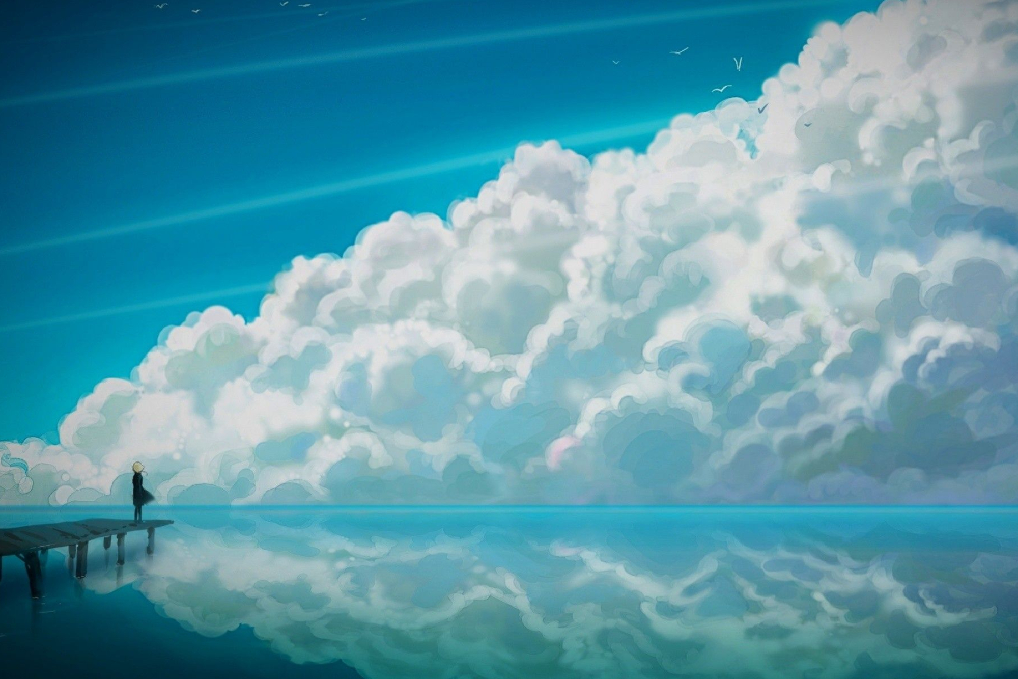 2000x1333 Calm Anime Wallpapers Top Free Calm Anime Backgrounds