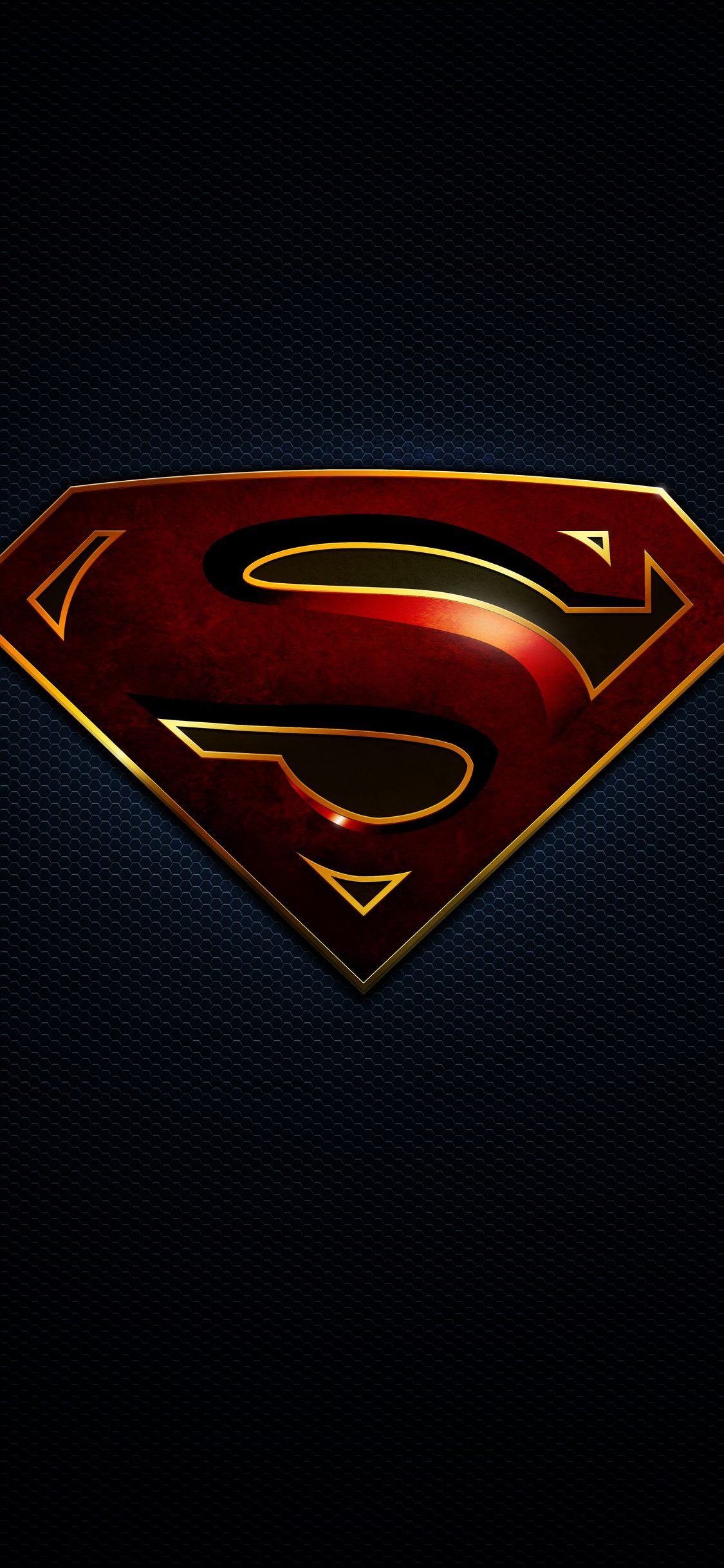 1125x2436 Superman Logo 10k Wallpapers | | Superman wallpaper, Superman wallpaper logo, Spiderman artwork
