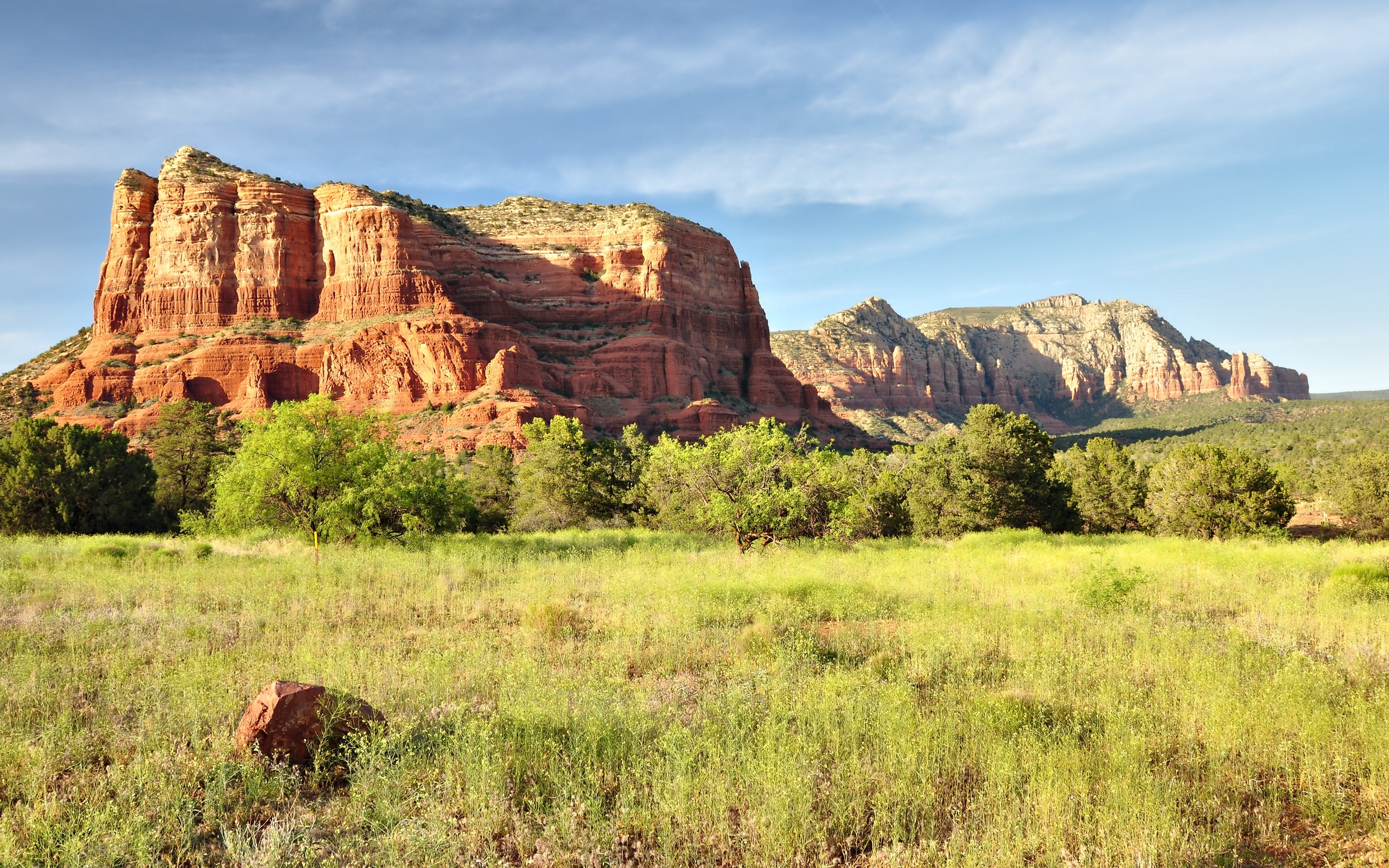 2560x1600 sedona, Arizona, Mountains, Rocks, Trees, Landsc Wallpapers HD / Desktop and Mobile Backgrounds