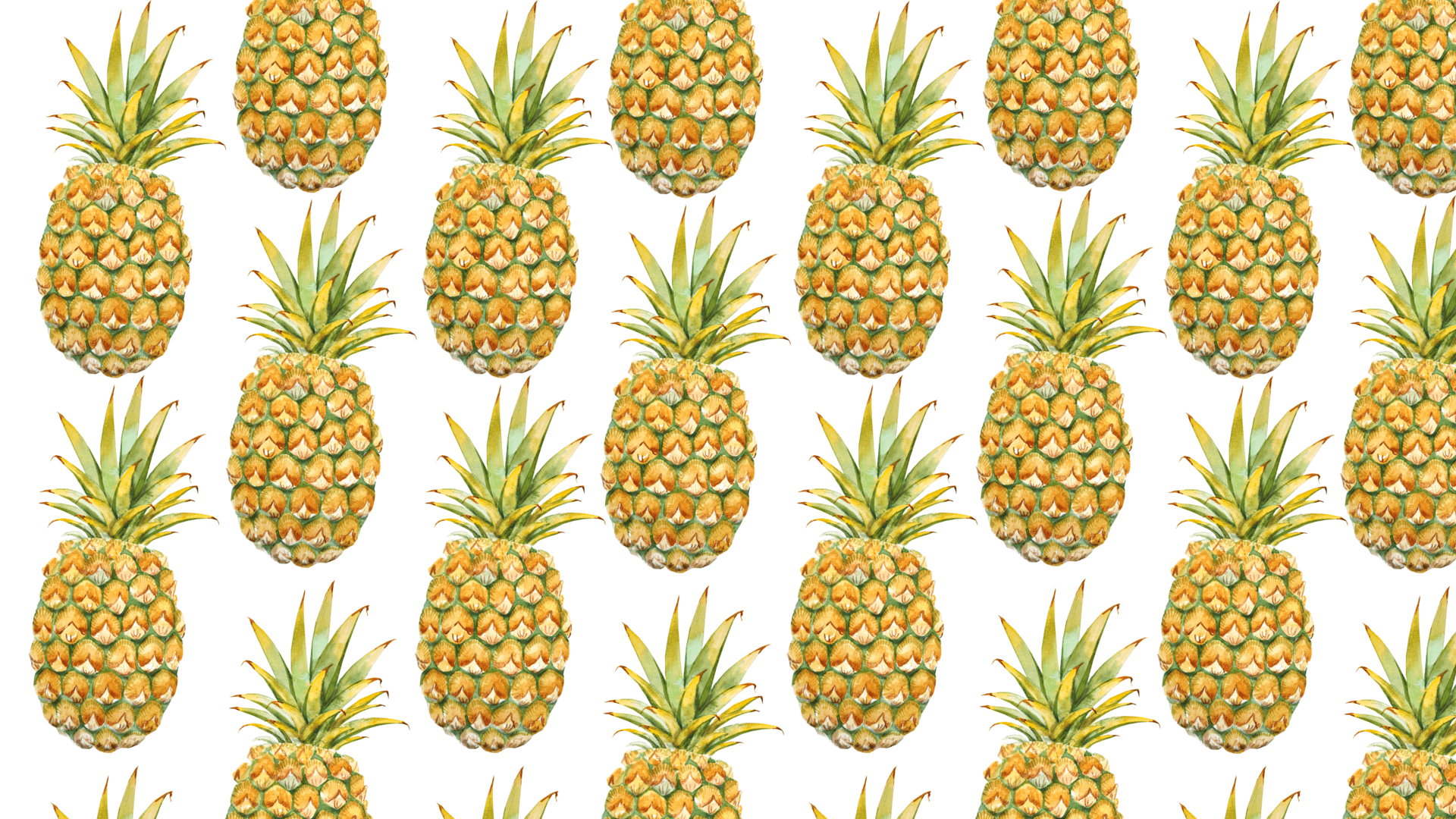 1920x1080 Colorful Pineapple Wallpapers