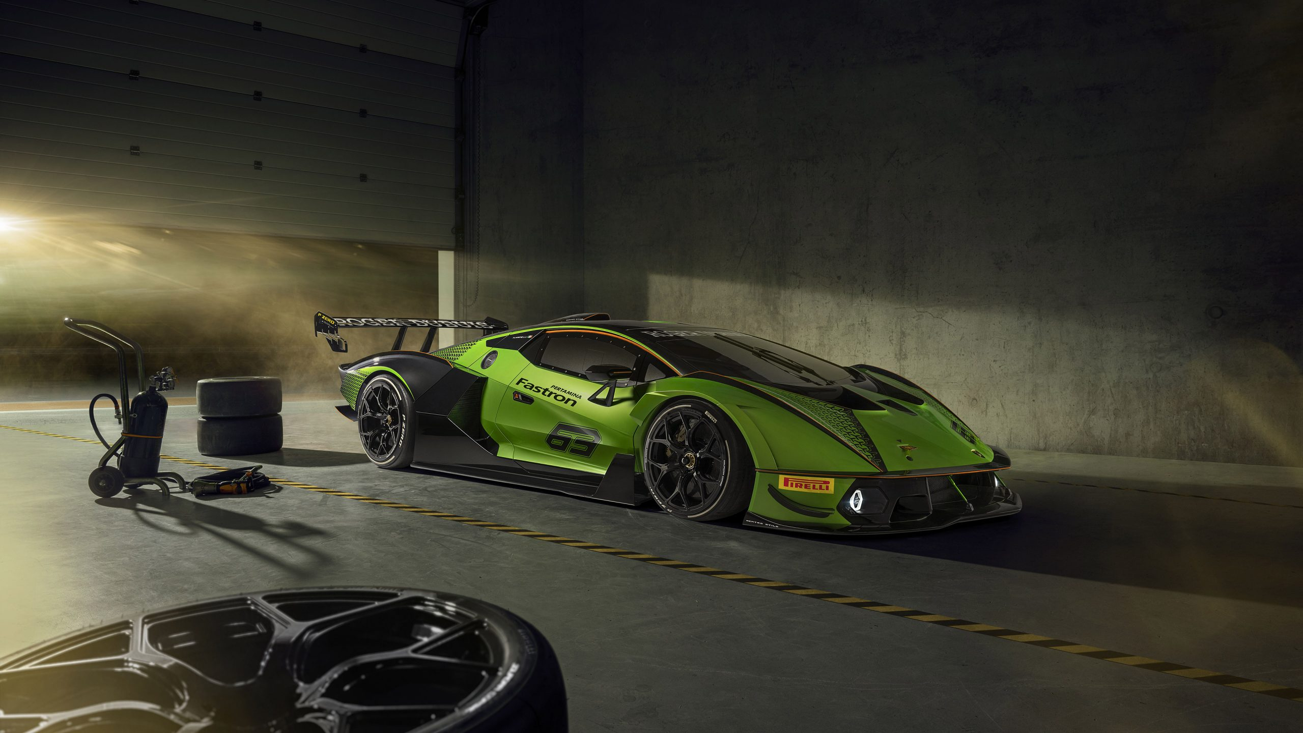 2560x1440 2021 Lamborghini Essenza SCV12 Wallpapers