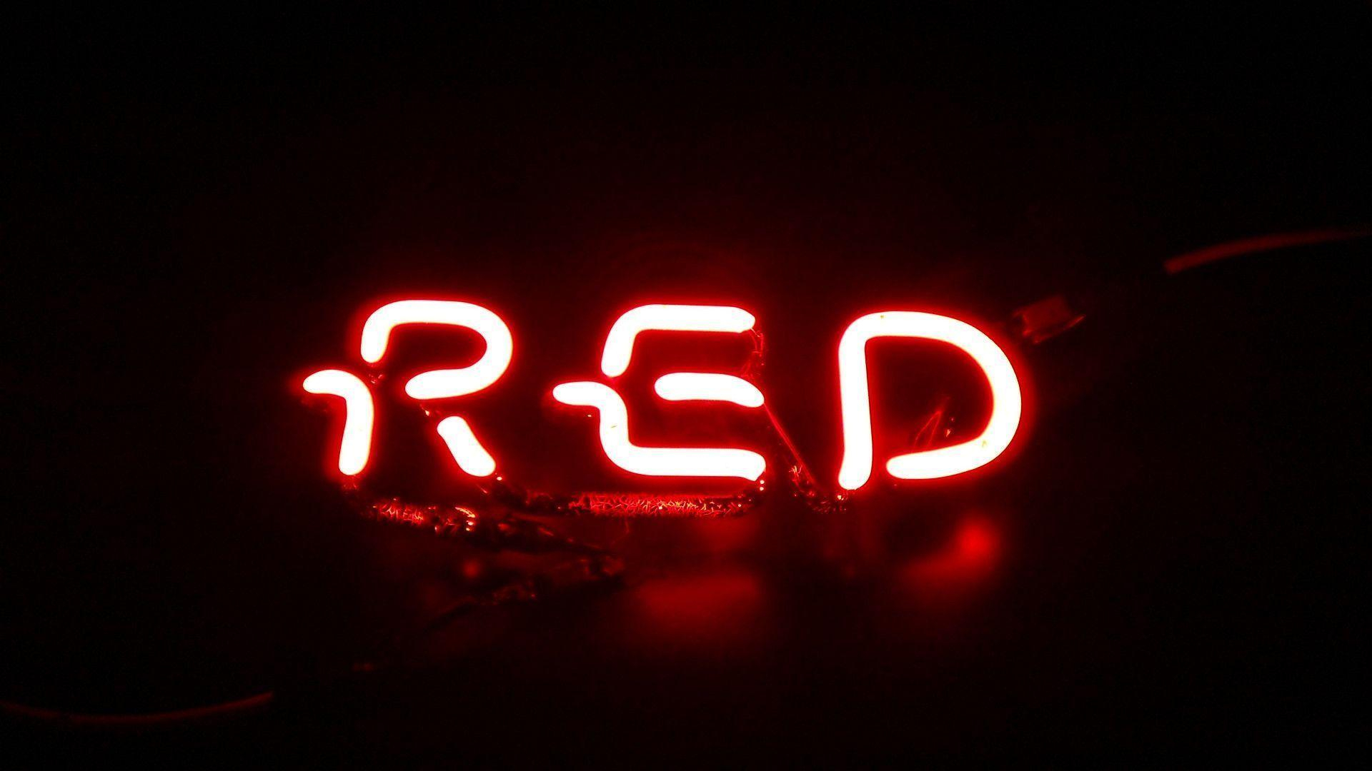 1920x1080 Red Neon Wallpapers
