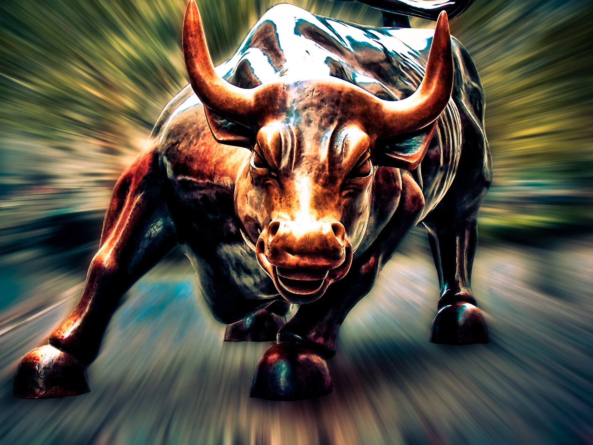 2048x1536 Pin by Roberto robles on Wall Street | Bull art, Bulls wallpaper, Bull tattoos