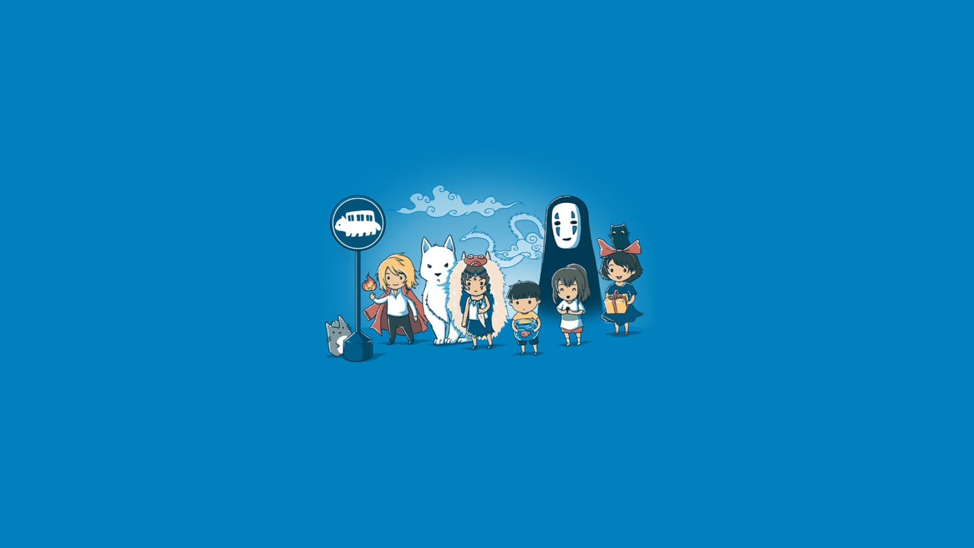 1920x1080 No Face Spirited Away Wallpapers Top Free No Face Spirited Away Backgrounds