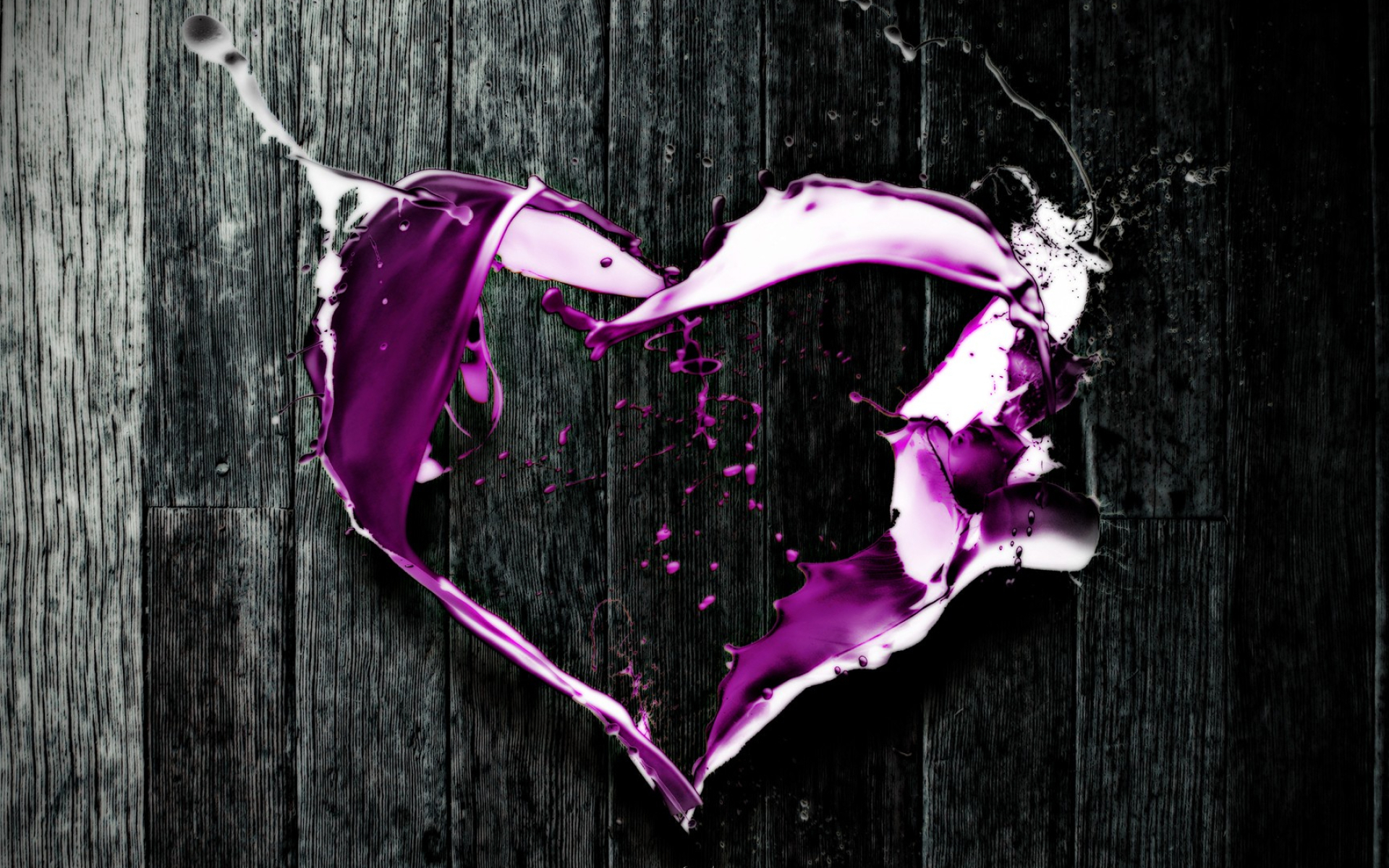 1920x1200 abstract, Love, Purple, Digital, Art, Hearts, Selective, Coloring Wallpapers HD / Desktop and Mobile Backgrounds