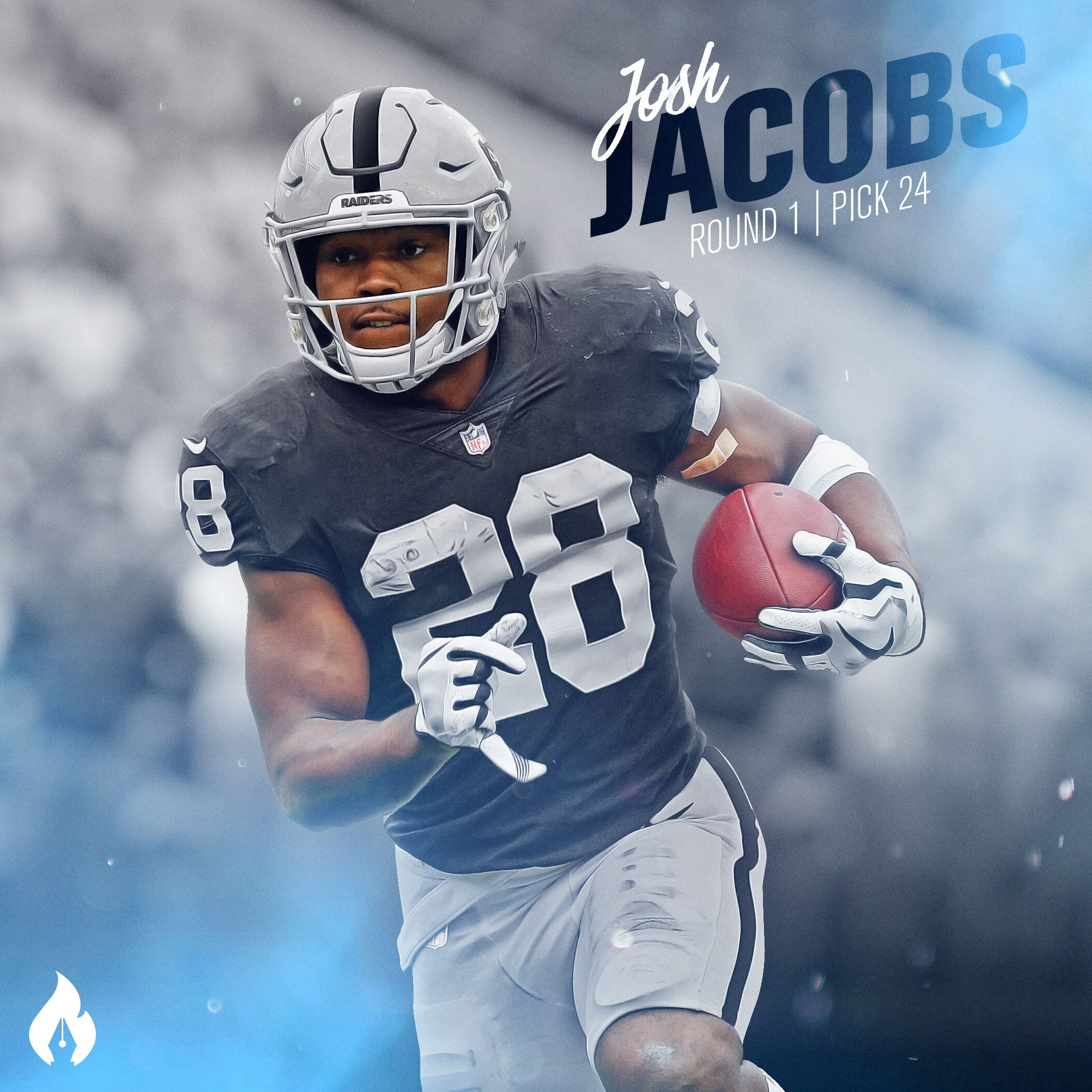 2107x2107 Josh Jacobs Wallpapers Top Free Josh Jacobs Backgrounds